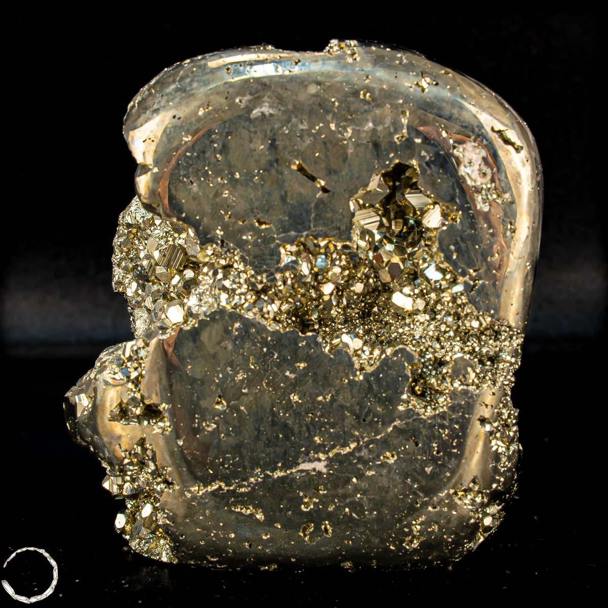 Natürliches Pyrit Kristallcluster - 555,66g