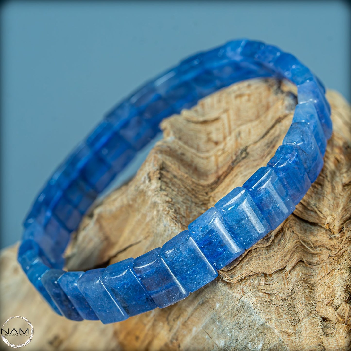 Tansanit-Kristall Armband, Spitzenqualität, Tansania - 15,88g - 79,4ct