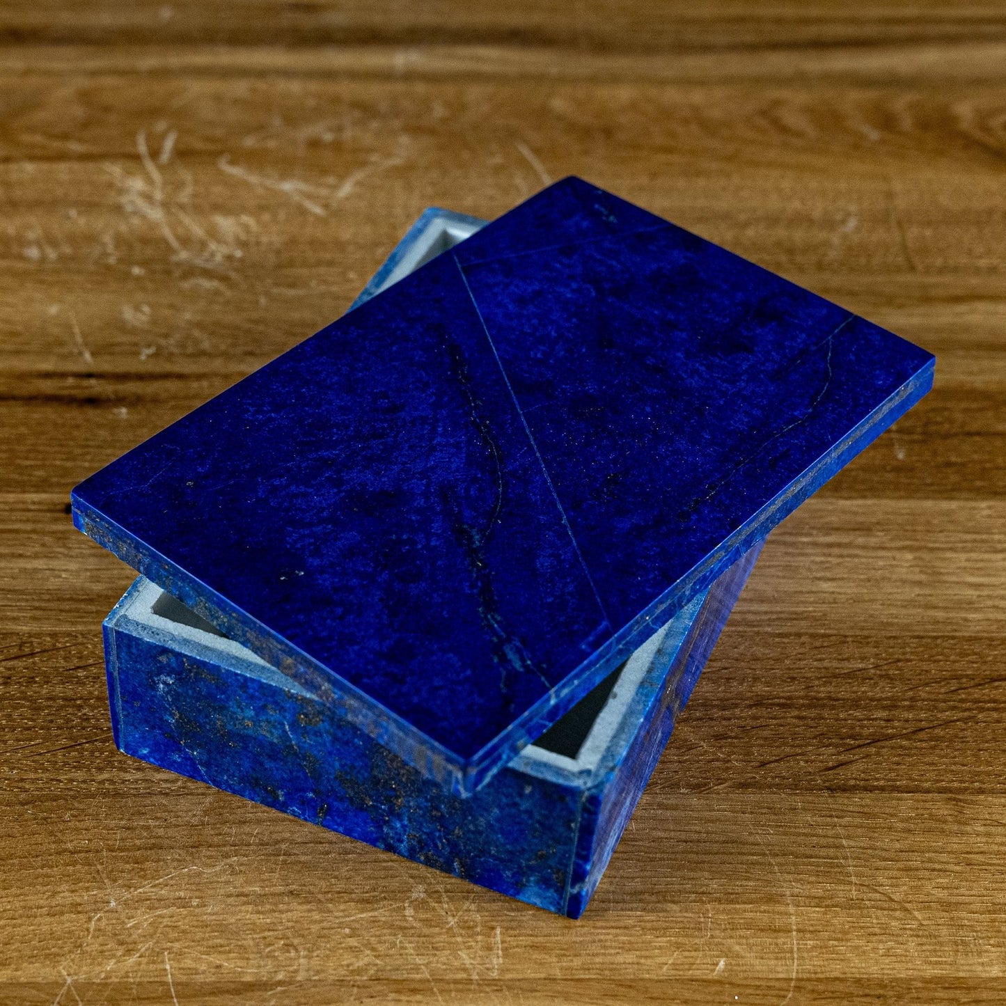 Natürliche A++ Lapislazuli Schmuckkästchen/Box - 600-800g