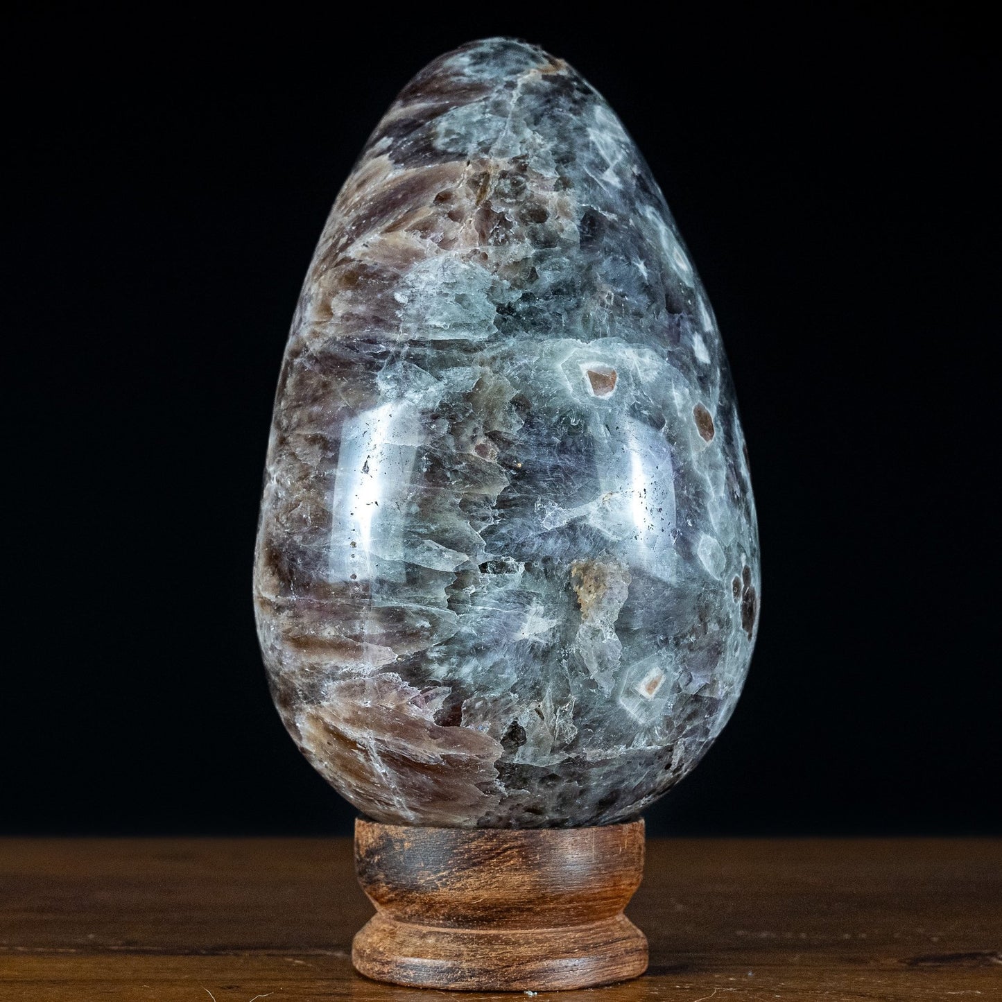Natürliches Prasiolite-Amethyst Ei aus Uruguay - 4867,29g