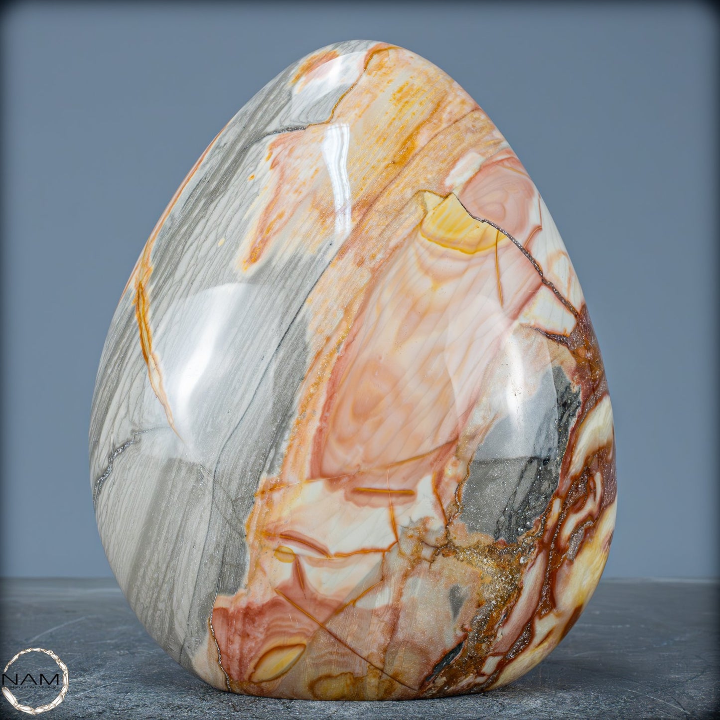 Natürliche Polychrome Jaspis Kristall-Freiform - 3171,46g