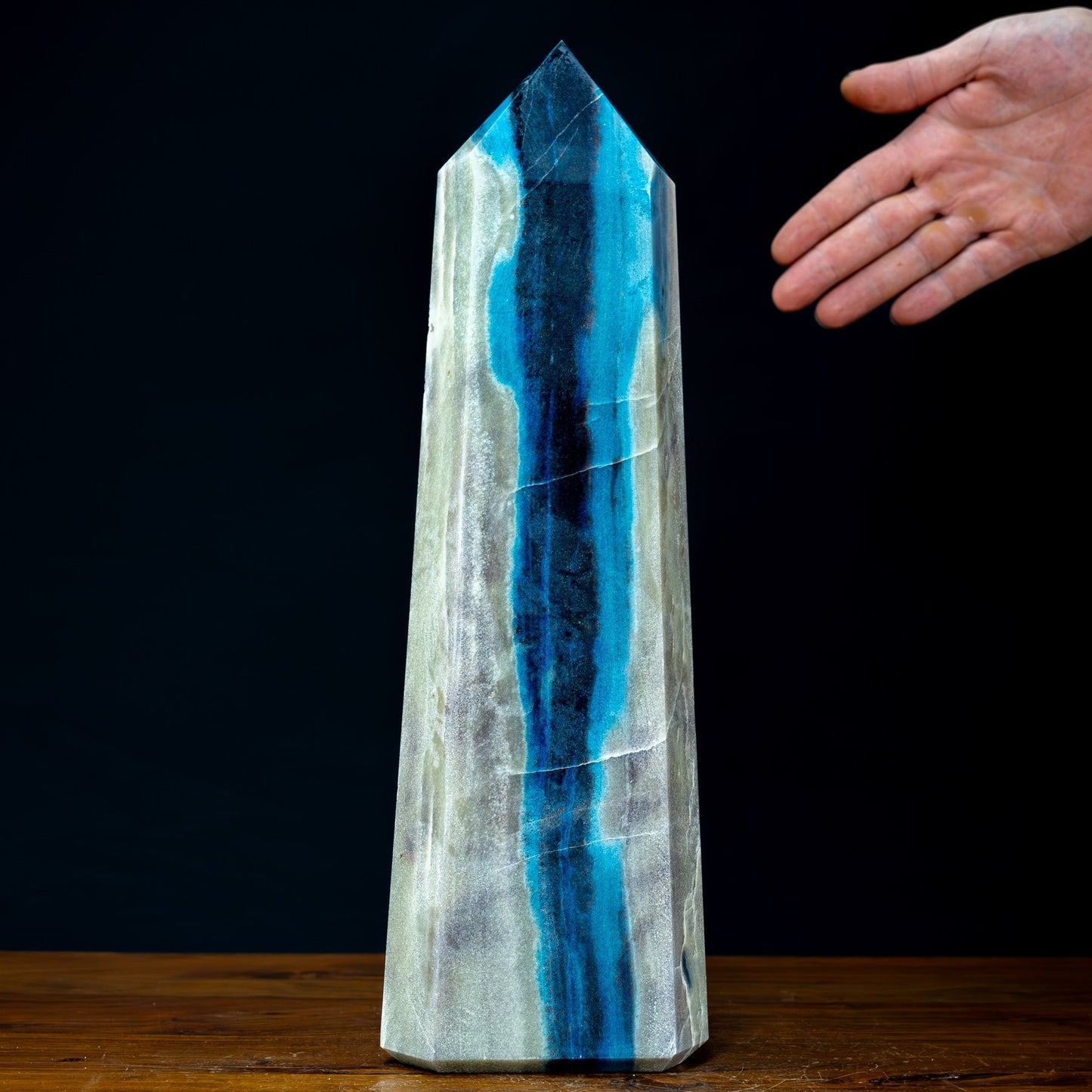 Großer Natürlicher Trolleit-Kristall Obelisk aus Brasilien - 3845,79g