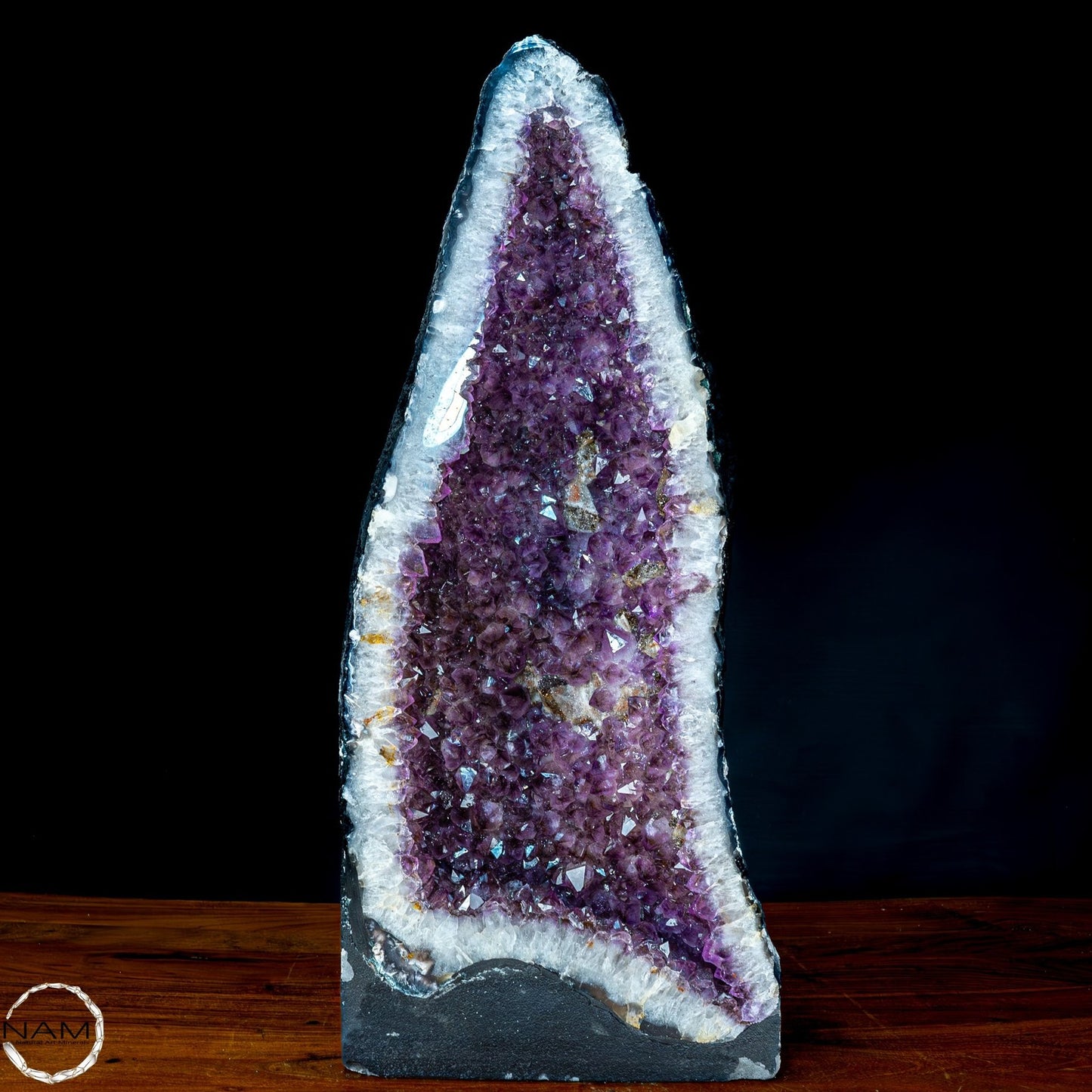 Natürliche Intensive Amethyst-Achat-Kristall Kathedrale/Druse - 29421,12g