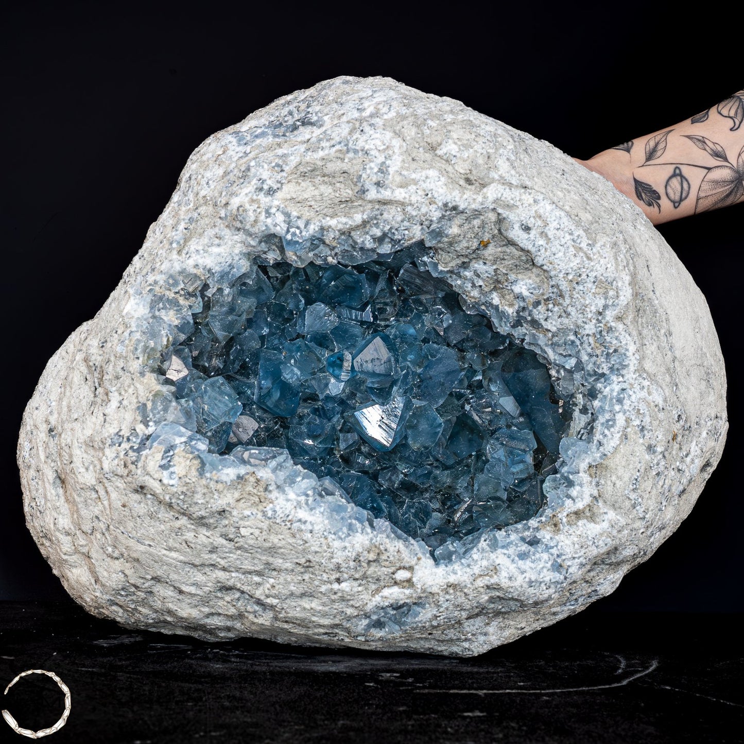 Natürliche Celestit-Kristall Druse, Madagaskar - 41225,15g