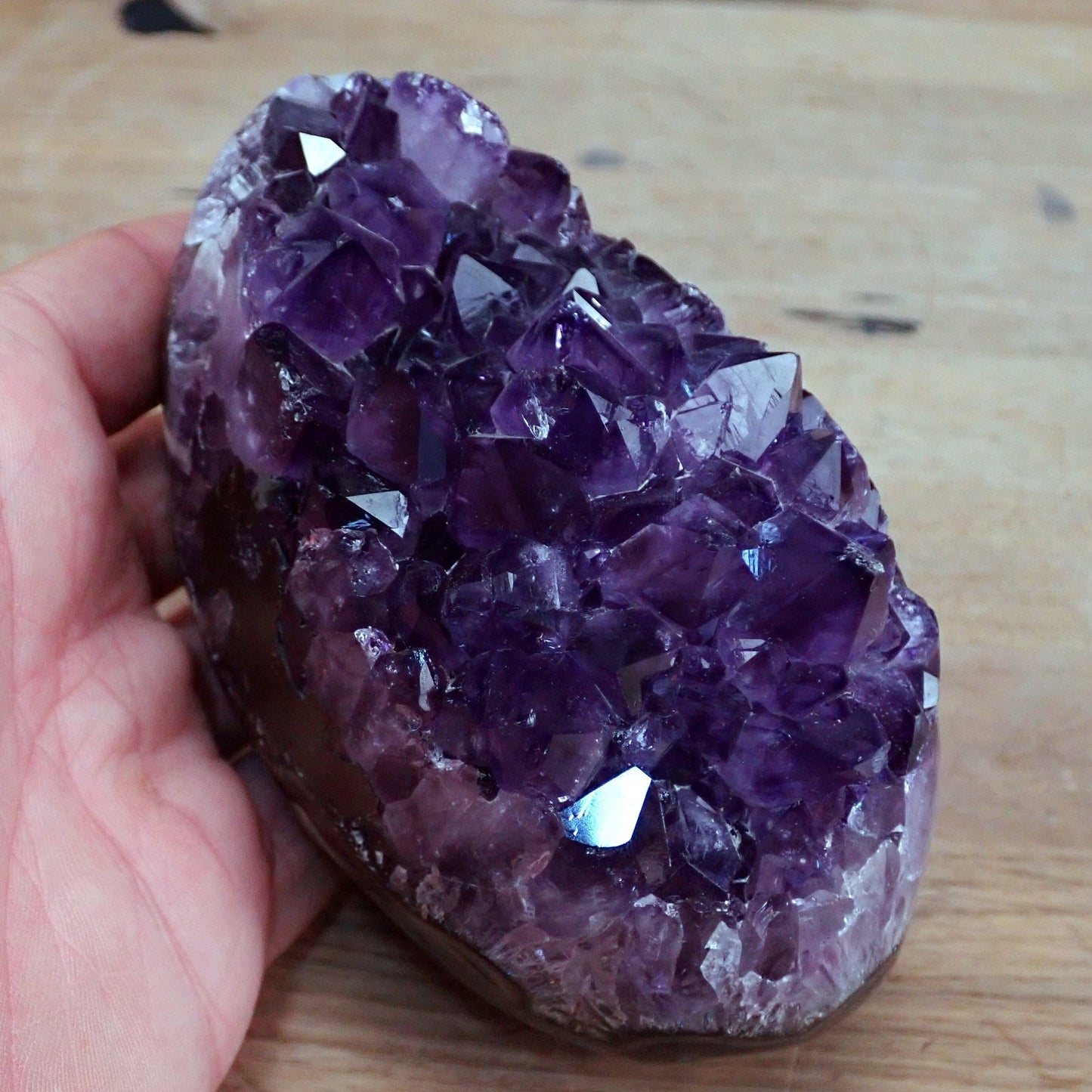 Wunderschönes Amethyst Ei Druse – 812,84g