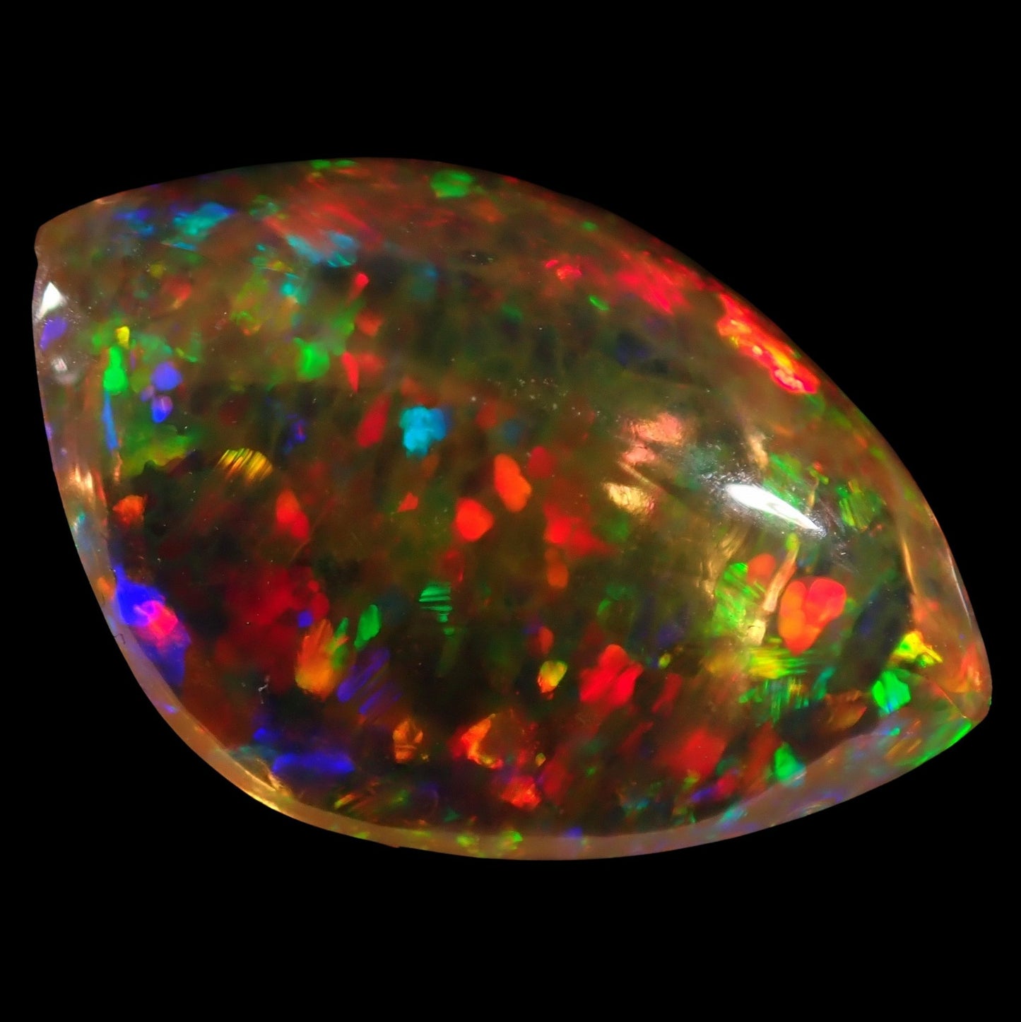 Seltener AAA+ Mexikanischer Kristall-Opal, 4.551 ct
