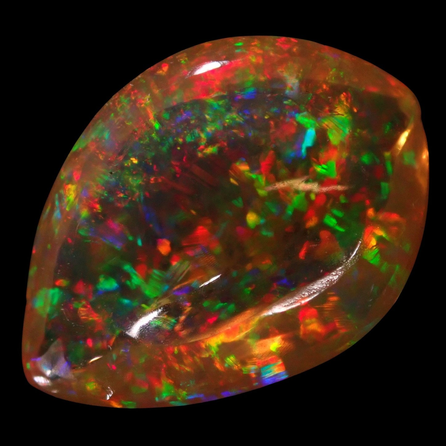 Seltener AAA+ Mexikanischer Kristall-Opal, 4.551 ct