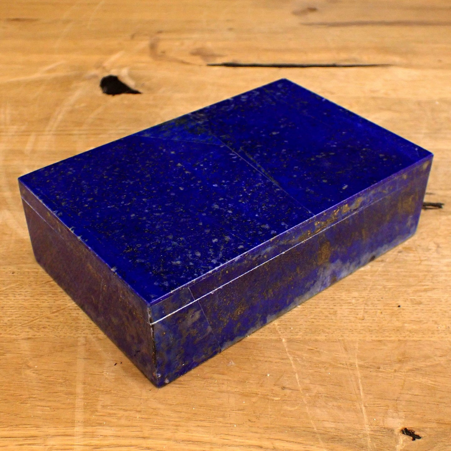 A++ Lapislazuli Schmuckkästchen/Box - 662,93g