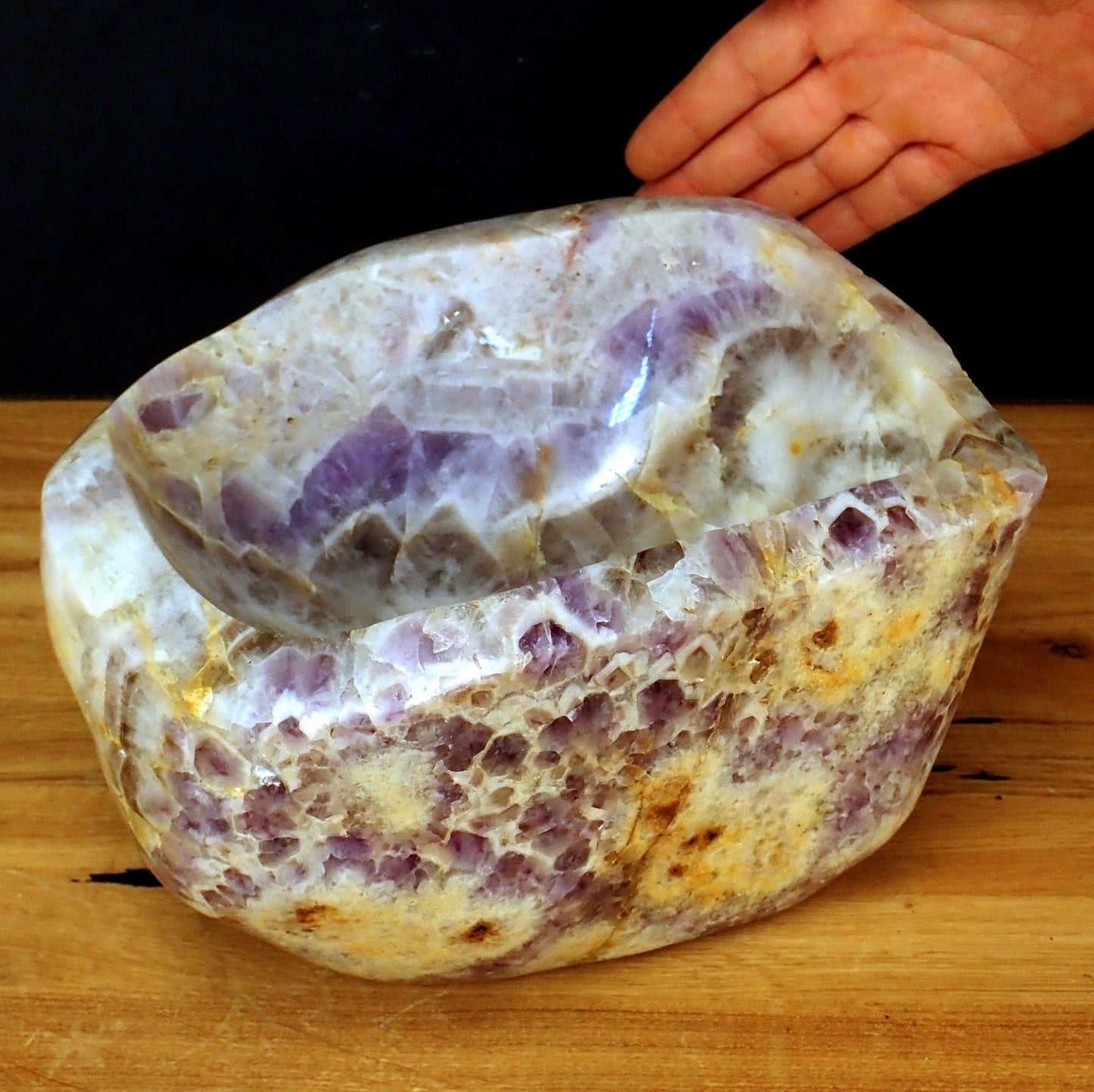 Große Amethyst-Quartz Drusen-Schale - 9168,81g