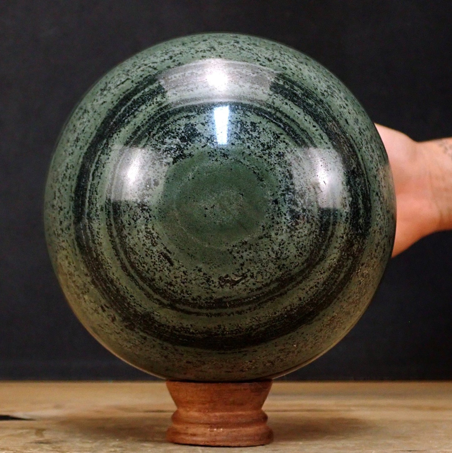 Natürliche Gebänderte Kambaba Kugel - 4222,60g - 150mm