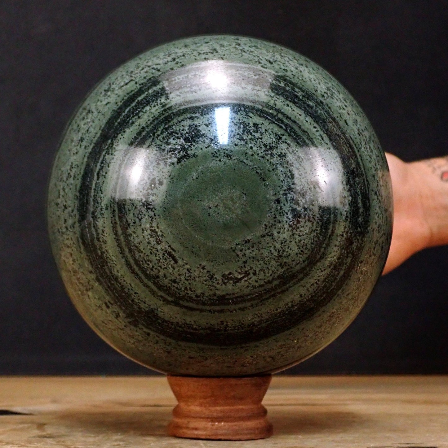 Natürliche Gebänderte Kambaba Kugel - 4222,60g - 150mm