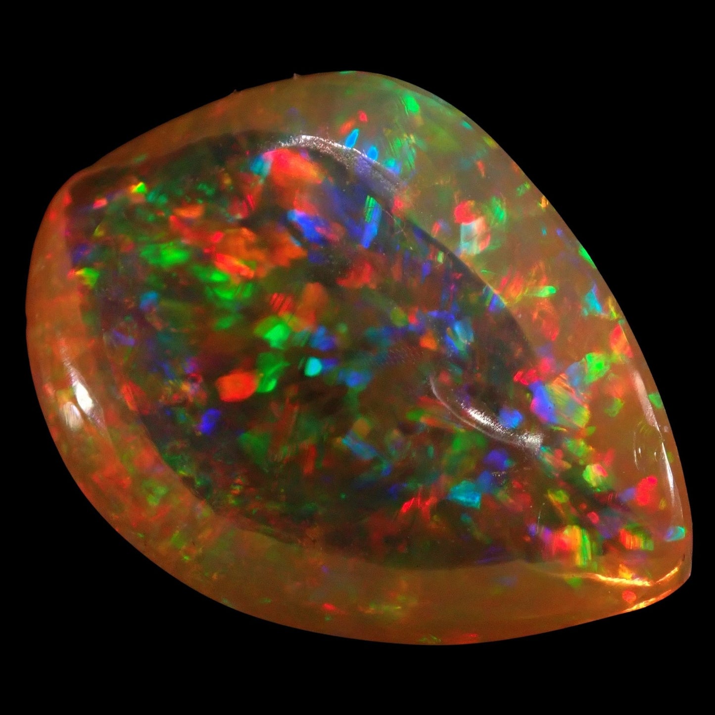Seltener AAA+ Mexikanischer Kristall-Opal, 4.551 ct