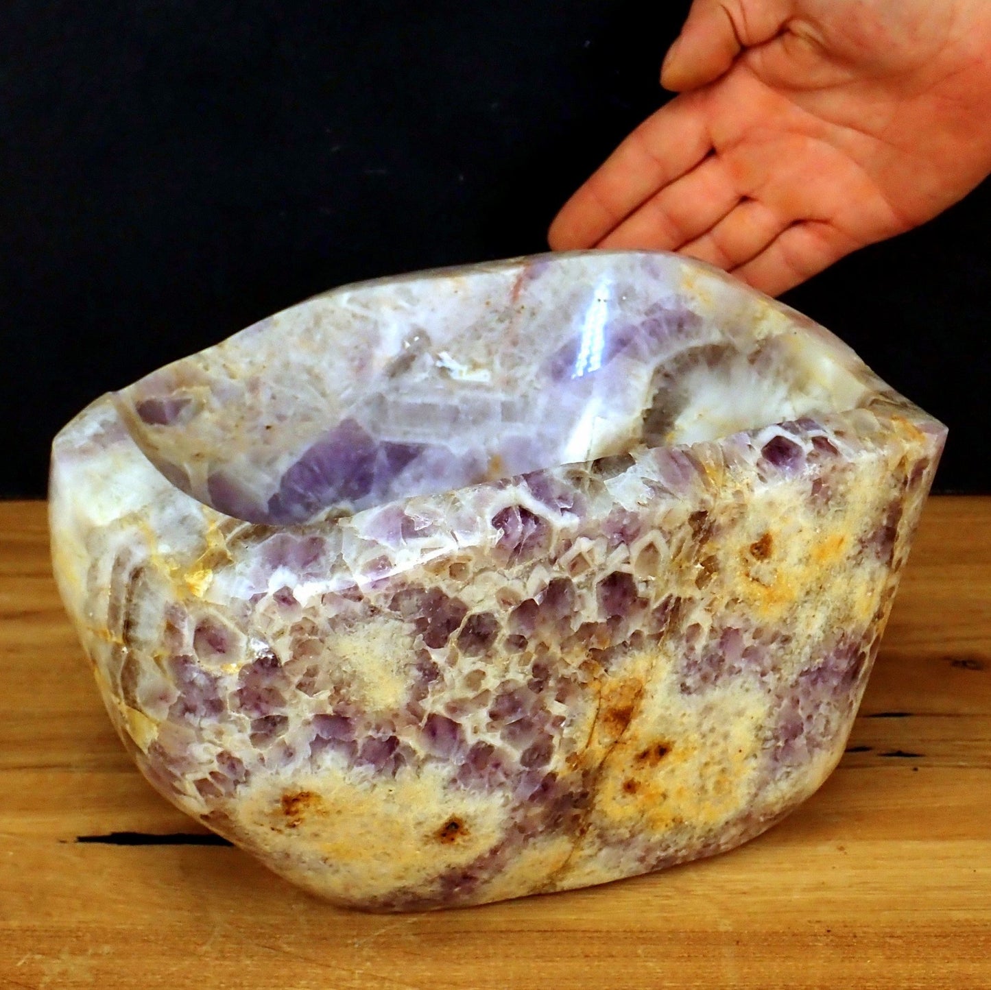 Große Amethyst-Quartz Drusen-Schale - 9168,81g
