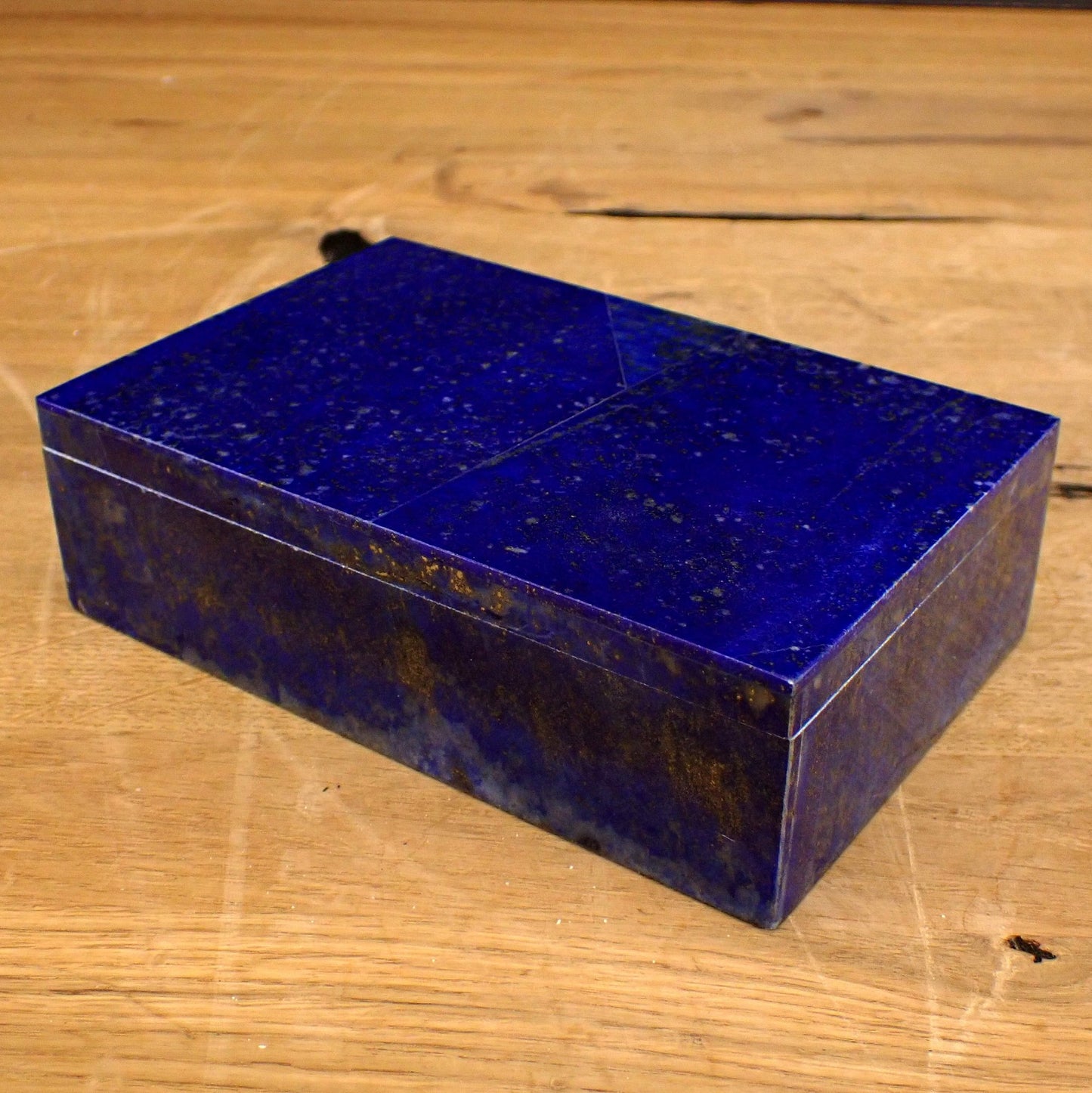 A++ Lapislazuli Schmuckkästchen/Box - 662,93g