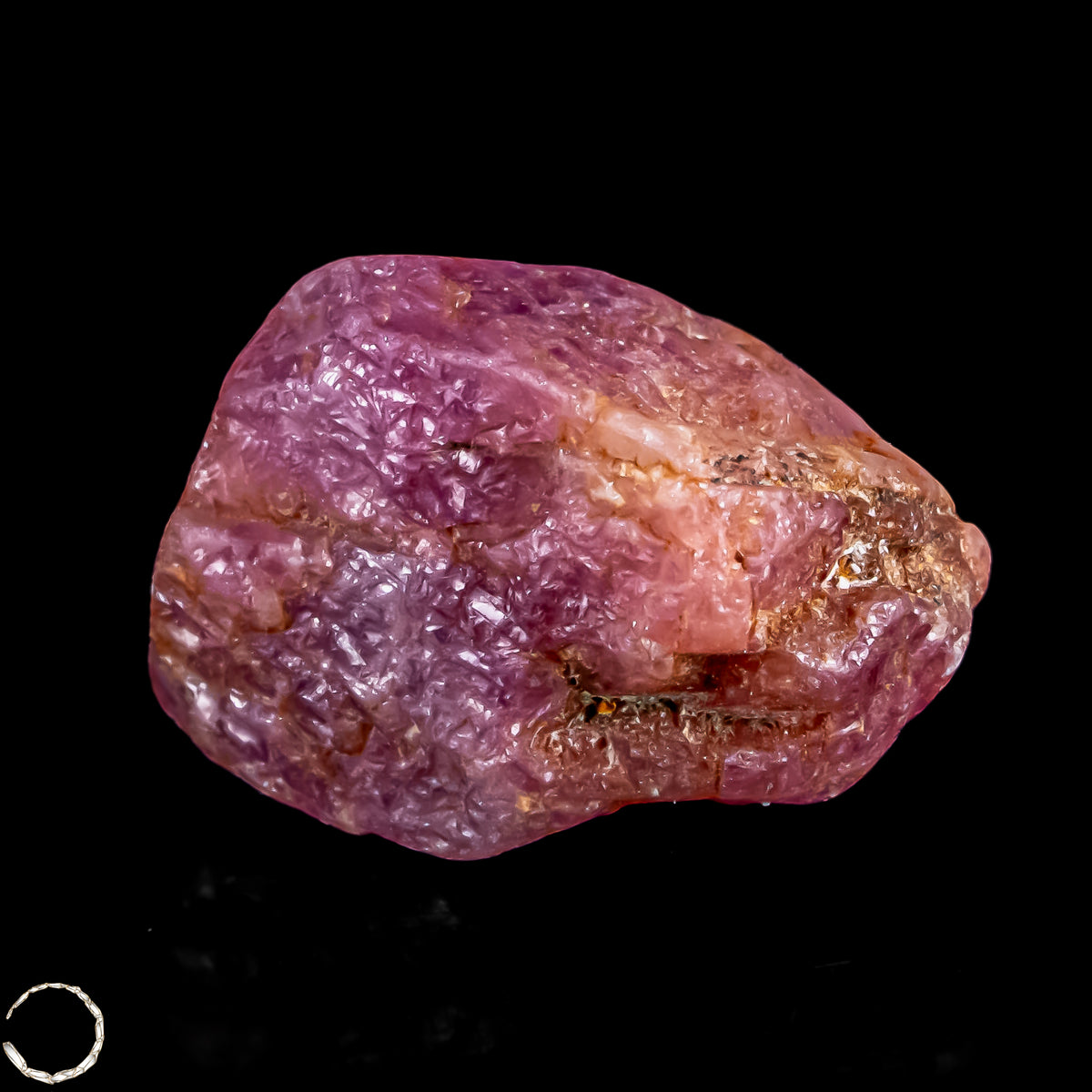 Natürlicher Rubinkristall aus Myanmar, Unbehandelt -5,32g -26,6ct