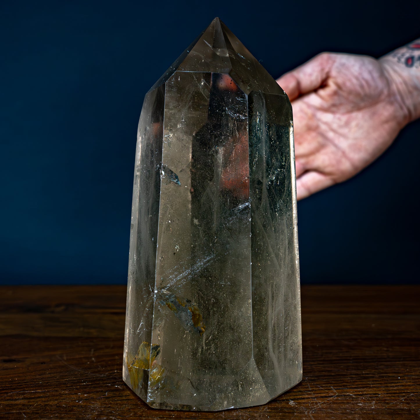 Natürlicher Transparenter Rauchquarz Kristall aus Brasilien - 1378,69g