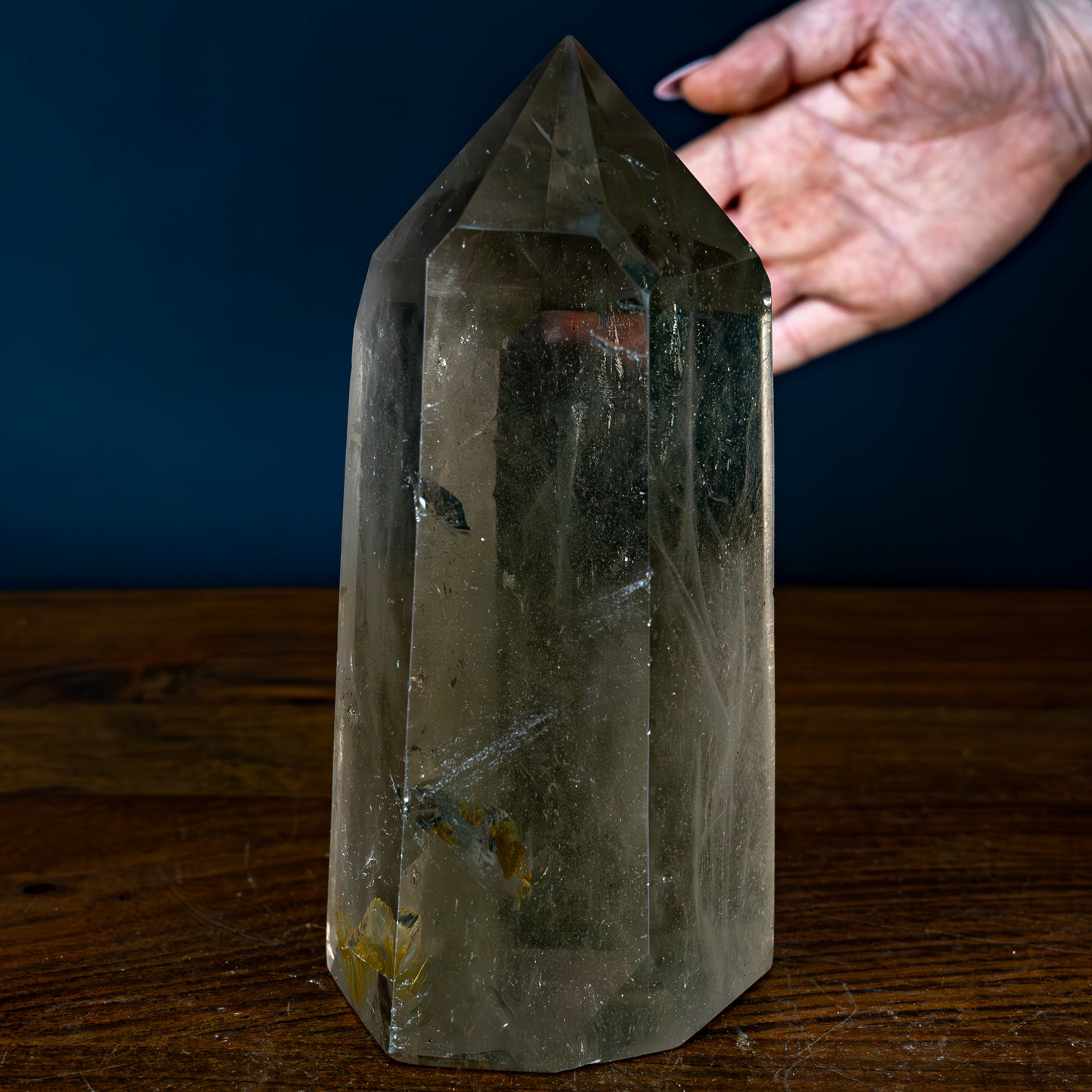 Natürlicher Transparenter Rauchquarz Kristall aus Brasilien - 1378,69g