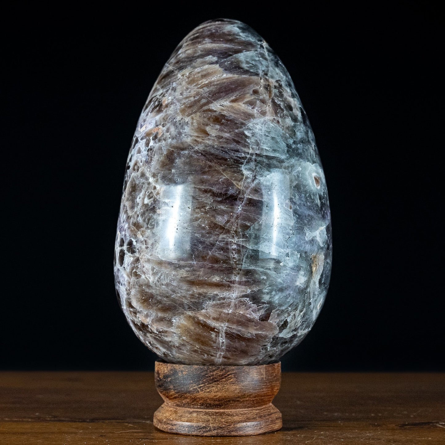 Natürliches Prasiolite-Amethyst Ei aus Uruguay - 4867,29g