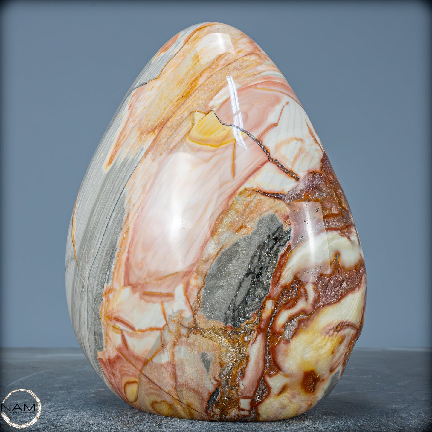 Natürliche Polychrome Jaspis Kristall-Freiform - 3171,46g