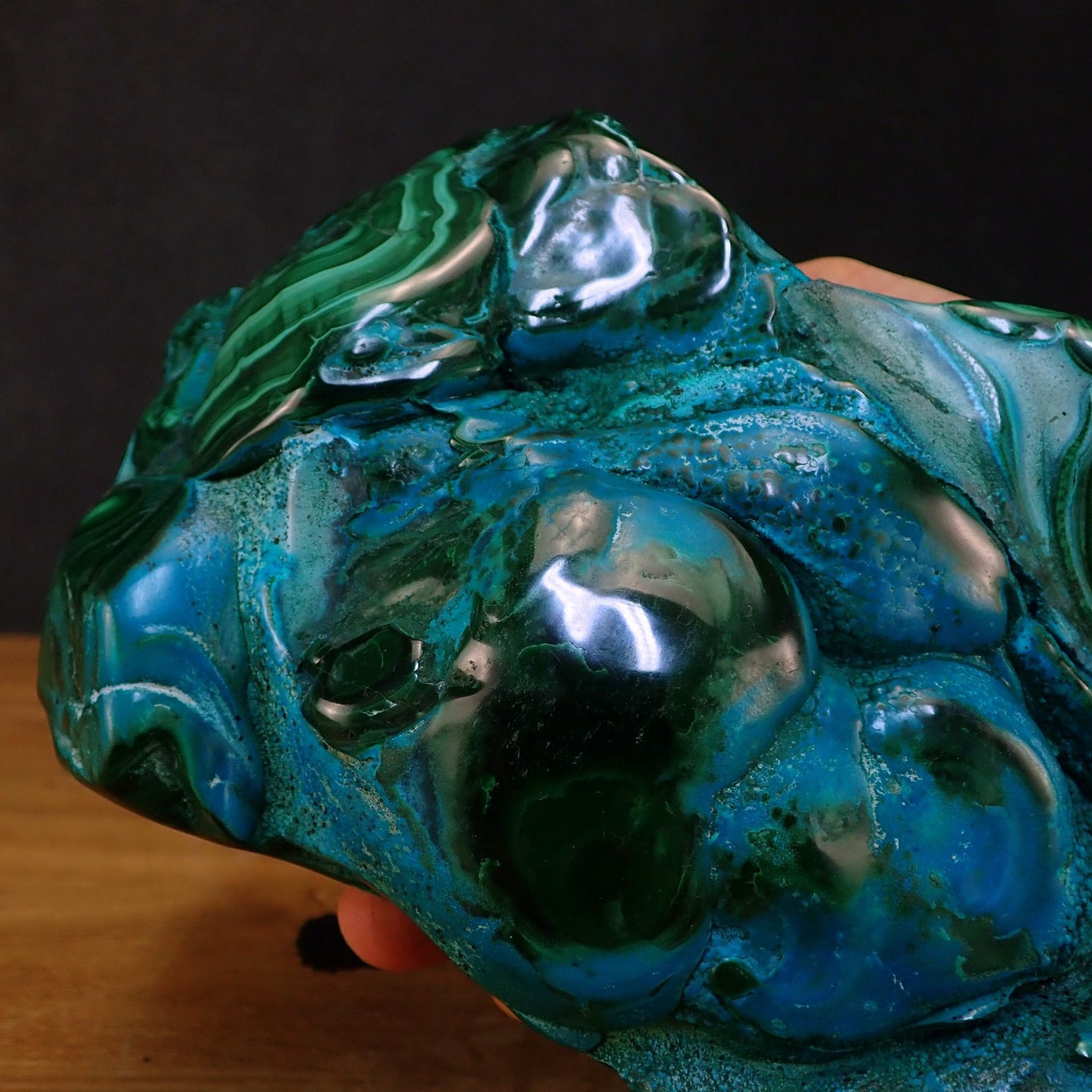Top Qualität Azurite, Chrysokolla & Malachit Freiform - 4404,55g