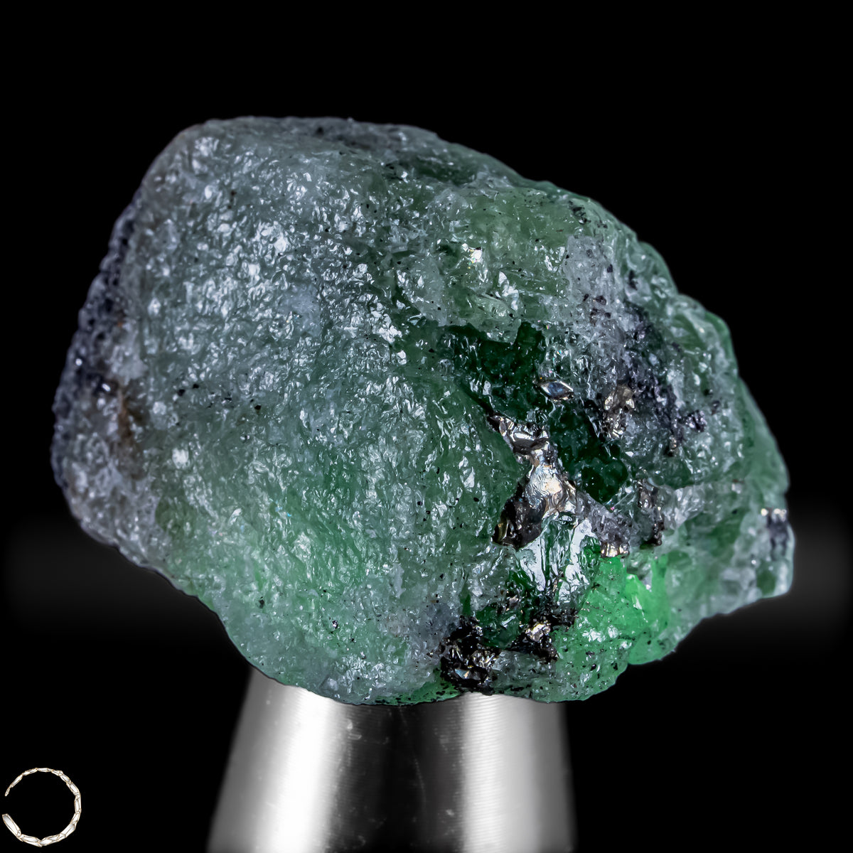 Außergewöhnlicher Tsavorit-Rohkristall - 18,29g -91,45ct