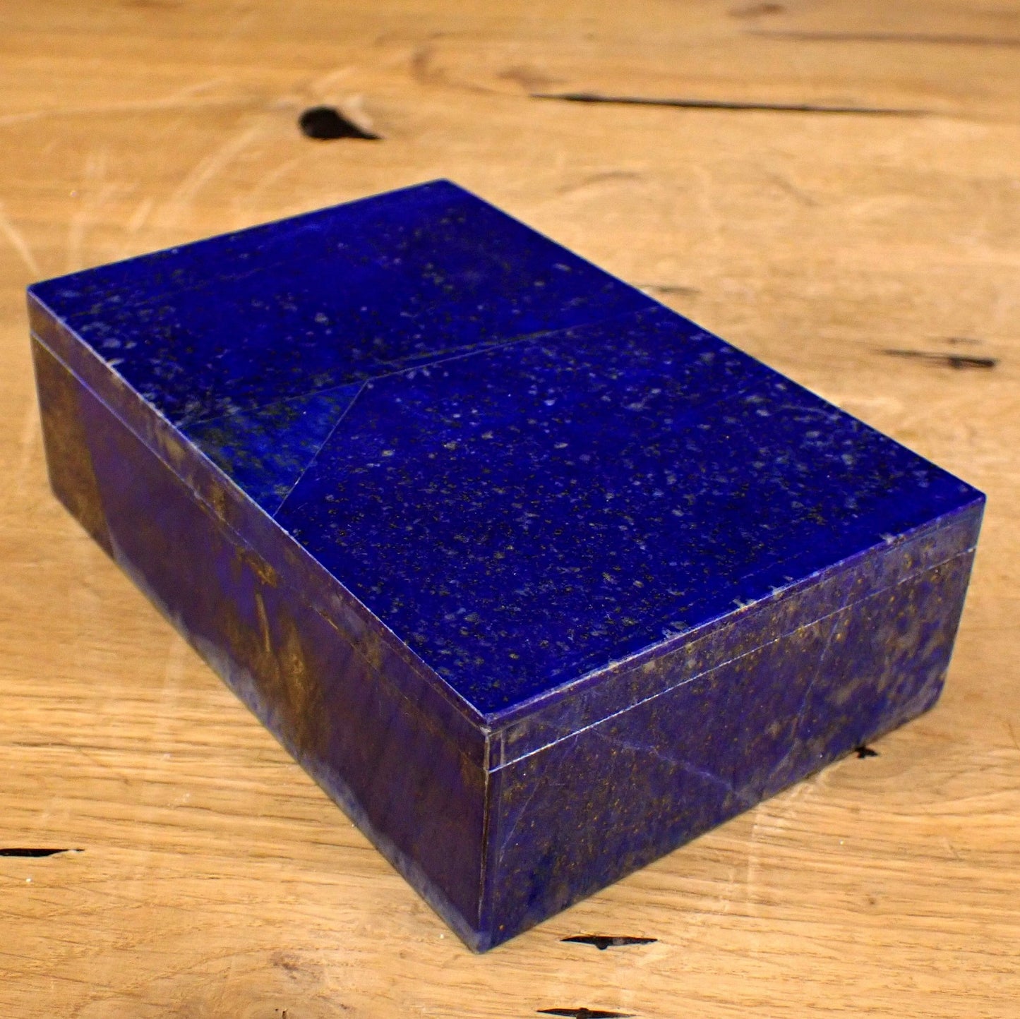 A++ Lapislazuli Schmuckkästchen/Box - 662,93g