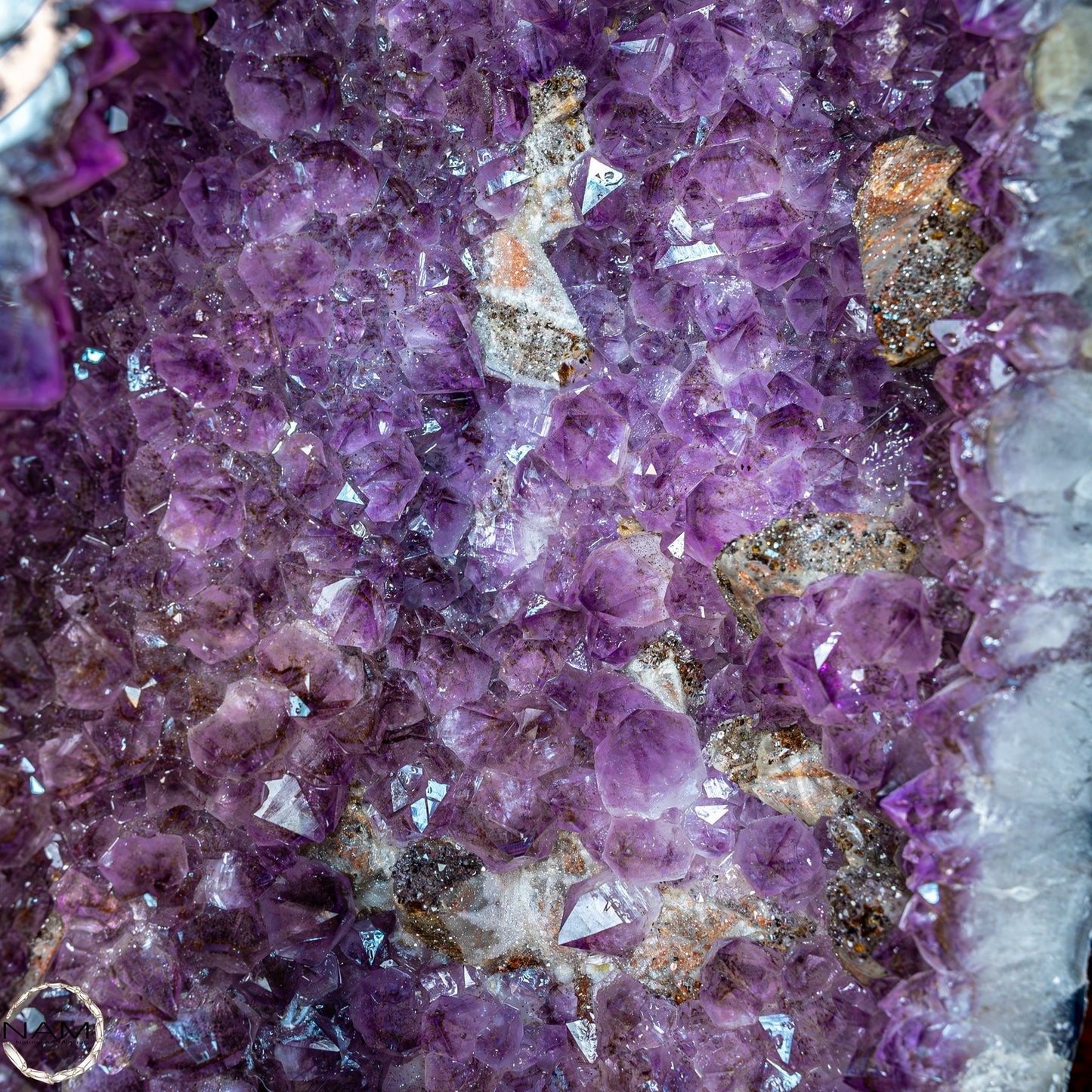 Natürliche Intensive Amethyst-Achat-Kristall Kathedrale/Druse - 29421,12g