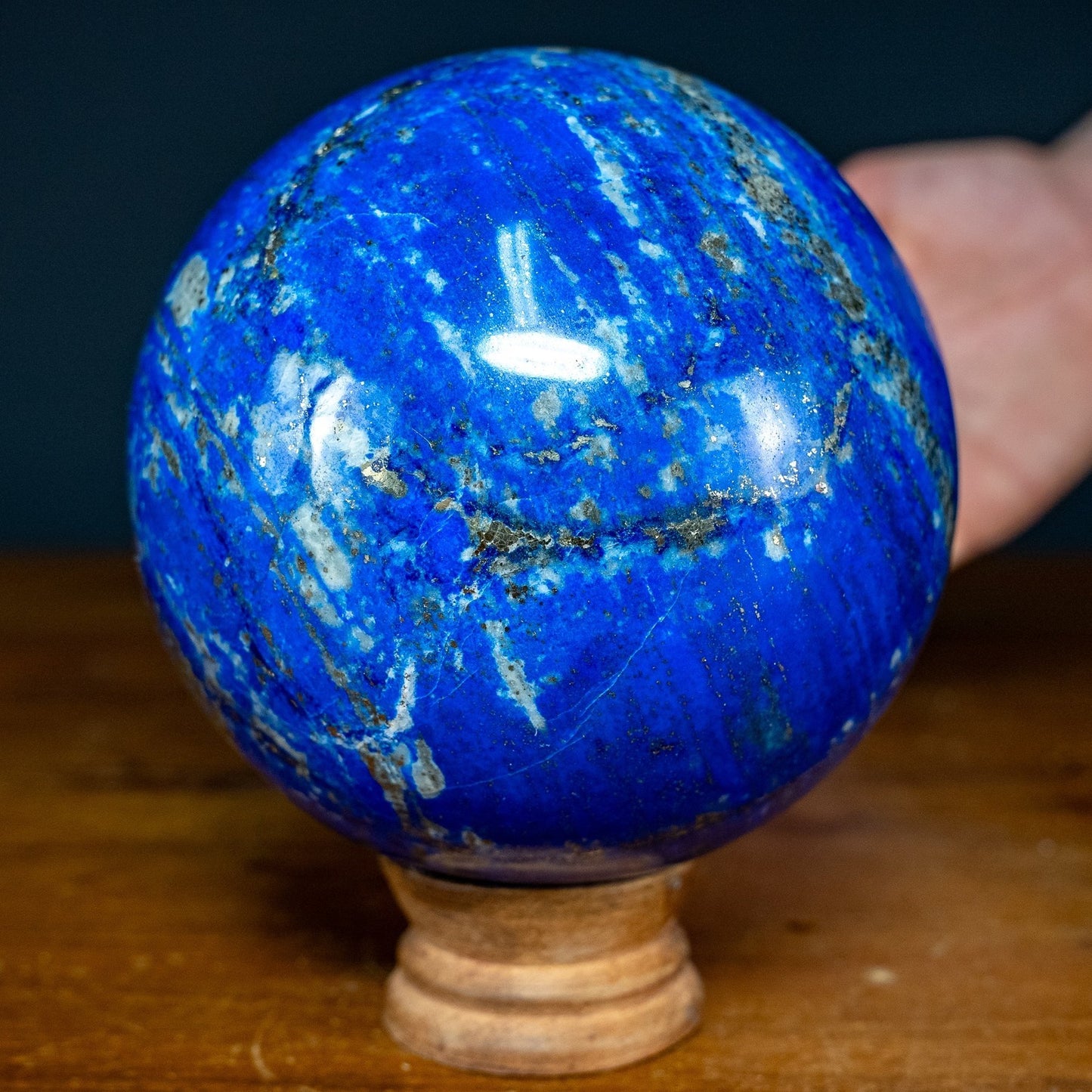 Natürliche Erste Qualität Lapislazuli-Kristall-Kugel - 1881,22g