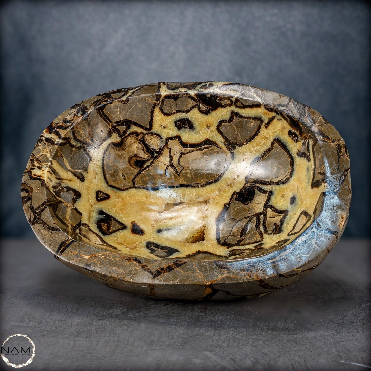 Große Natürliche Septarien-Kristall Schale/ Schüssel - 25491,63g