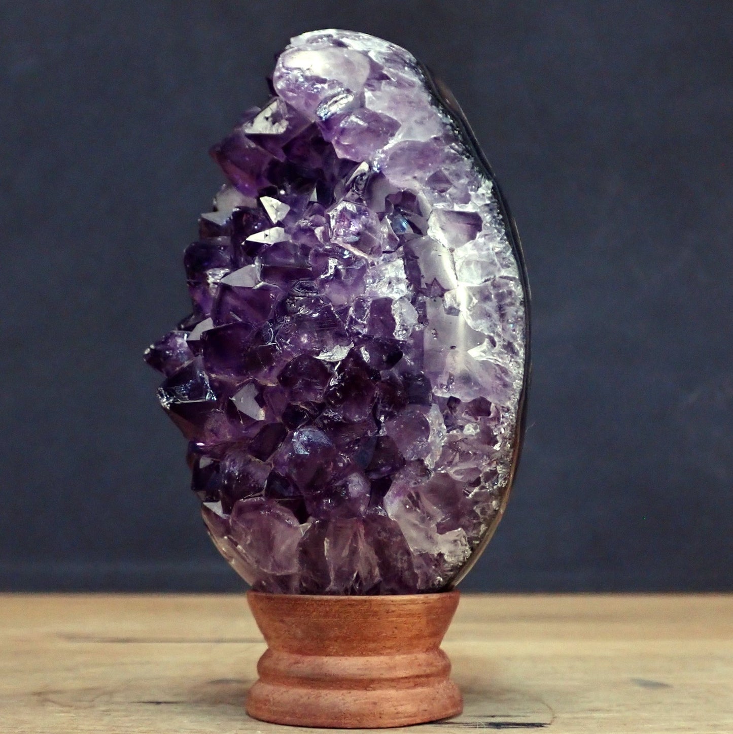 Wunderschönes Amethyst Ei Druse – 812,84g