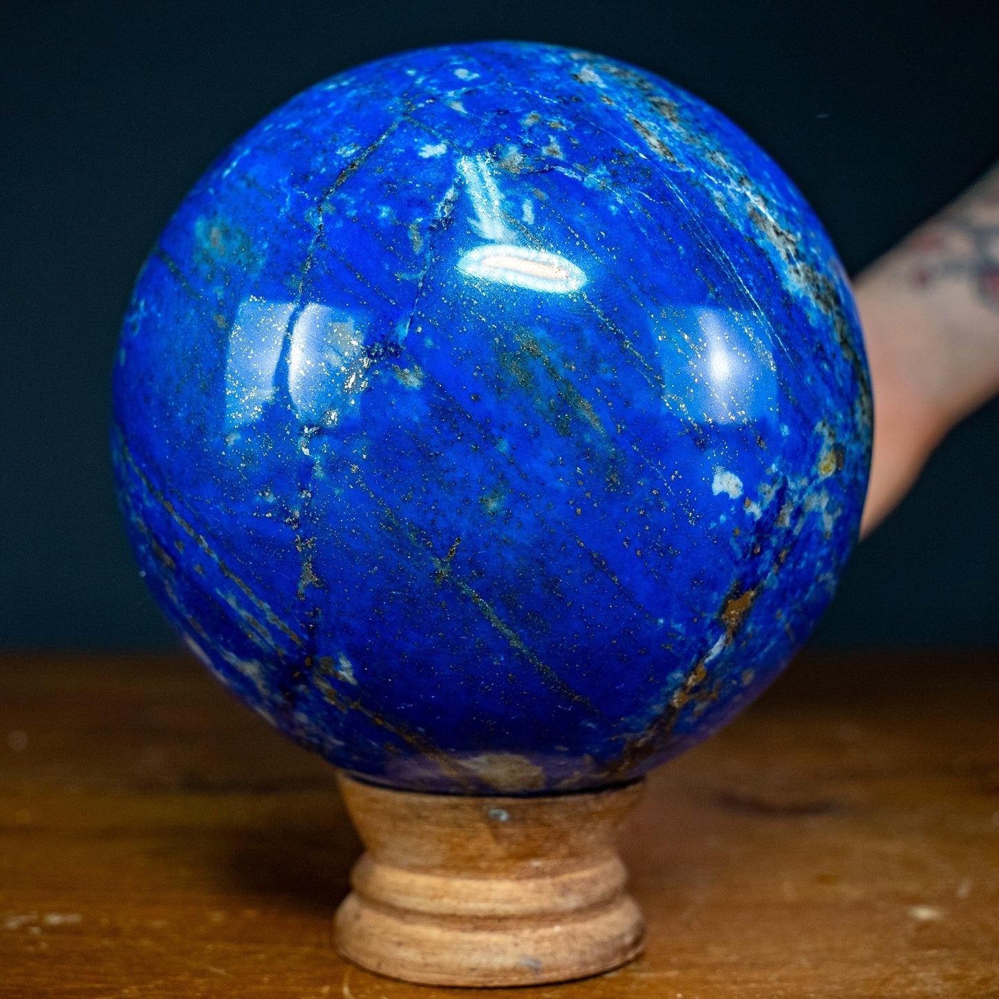 Natürliche Erste Qualität Lapislazuli-Kristall-Kugel - 1881,22g
