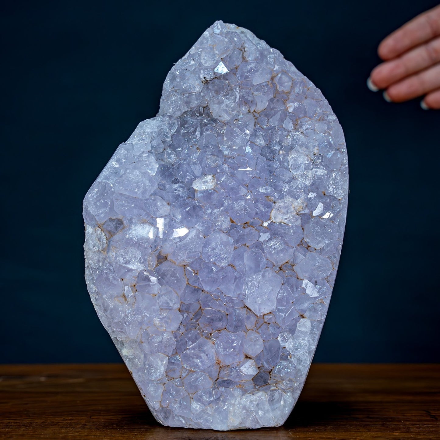 Natürliche Amethyst-Jaspis-Achat Kristall Freiform/Druse - 2309,76g