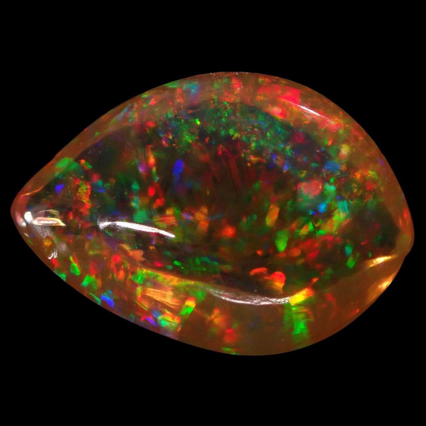 Seltener AAA+ Mexikanischer Kristall-Opal, 4.551 ct
