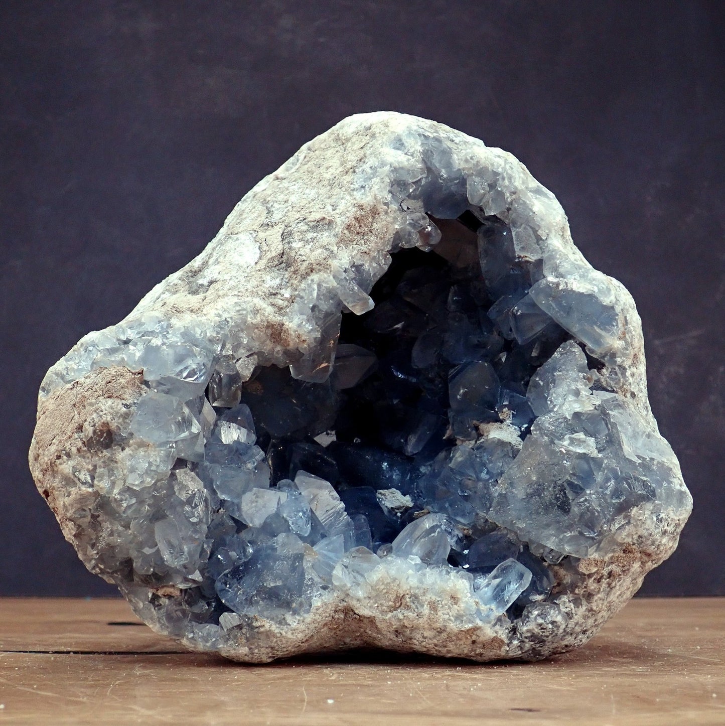Celestit Druse - 6539.91 g - 192×190×119 mm