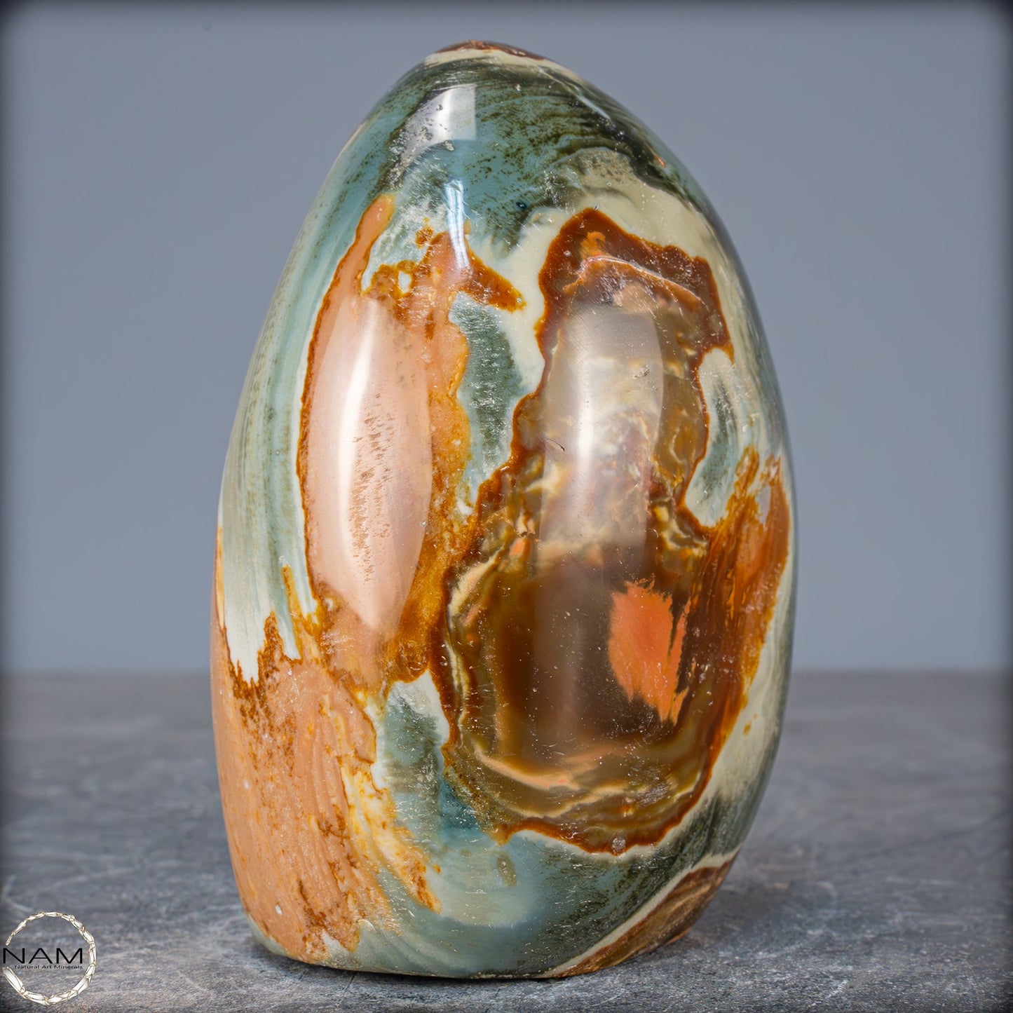 Natürliche Polychrome Jaspis Kristall-Freiform - 829,77g