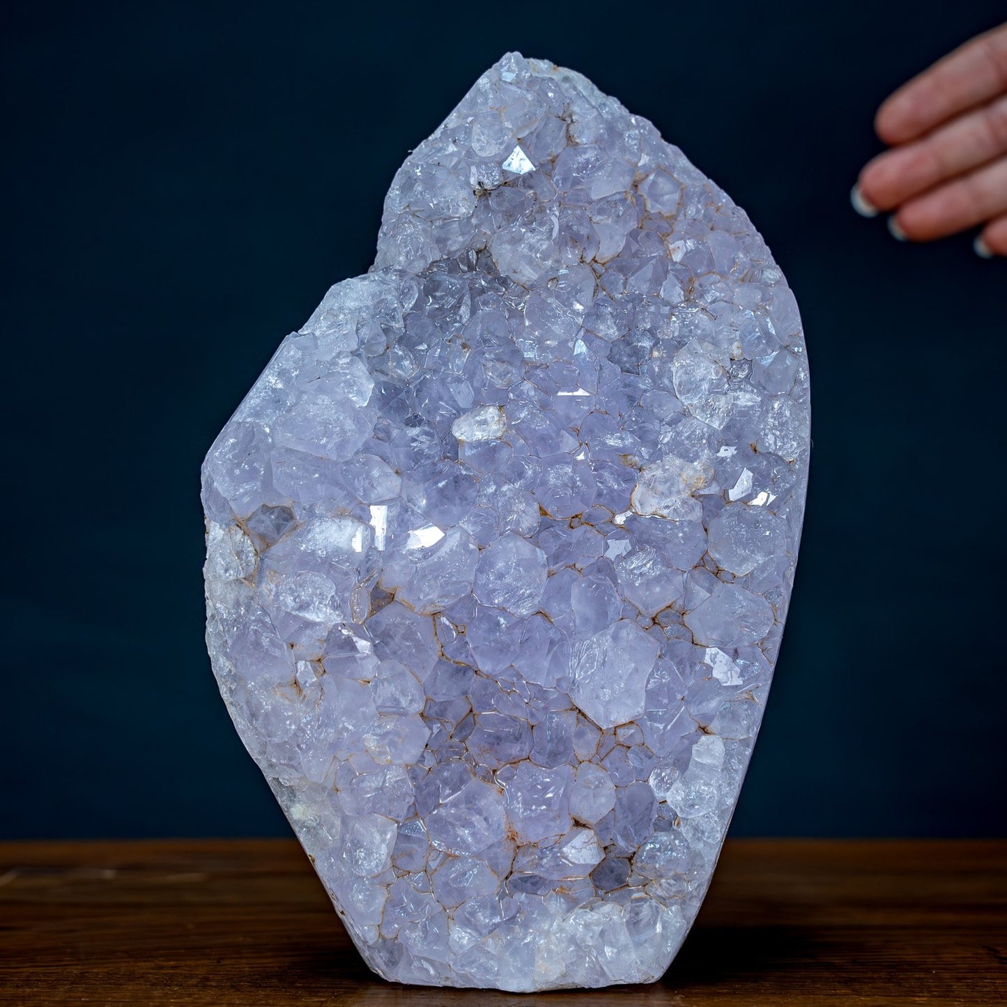 Natürliche Amethyst-Jaspis-Achat Kristall Freiform/Druse - 2309,76g
