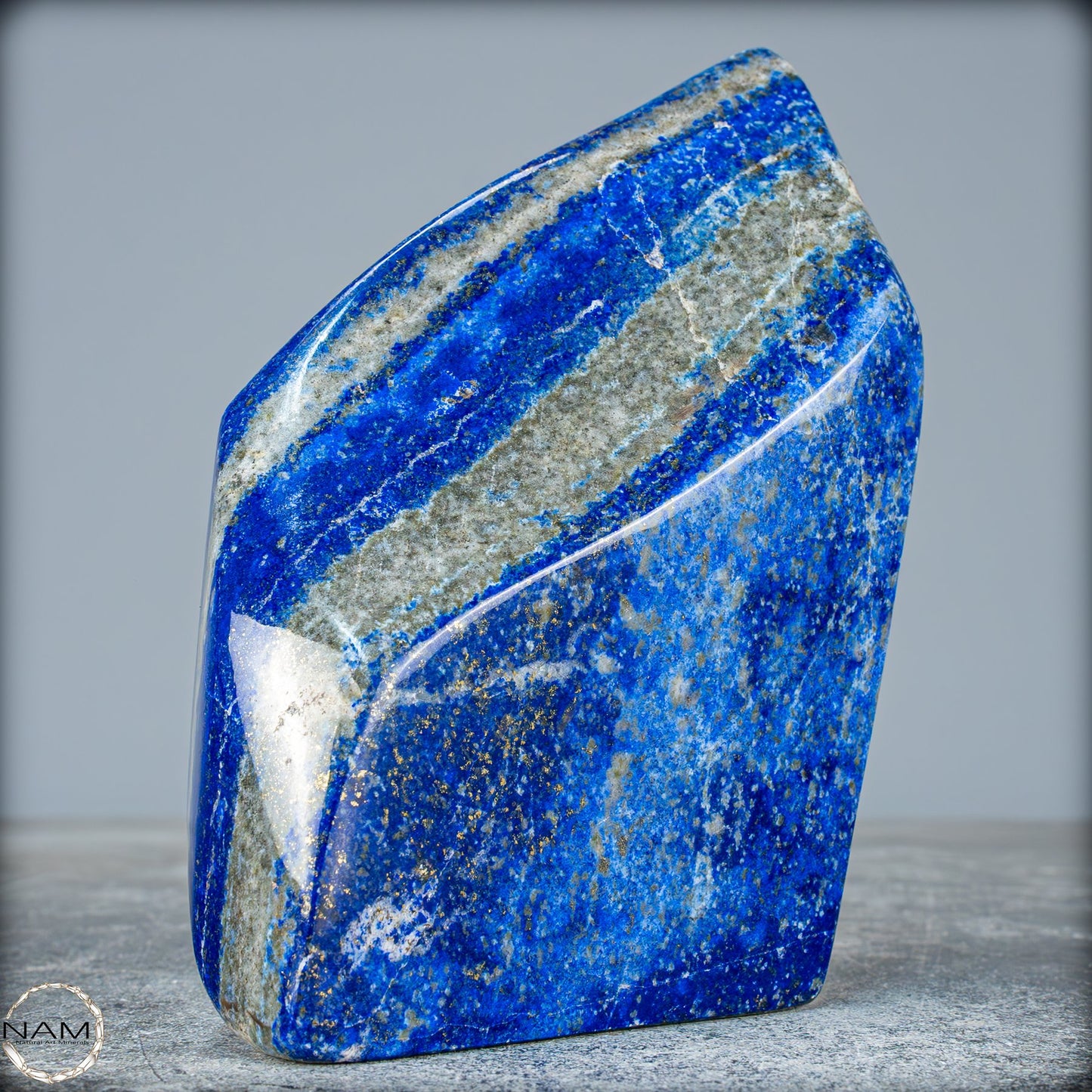 Natürliche Lapislazuli Kristall-Freiform - 933,64g