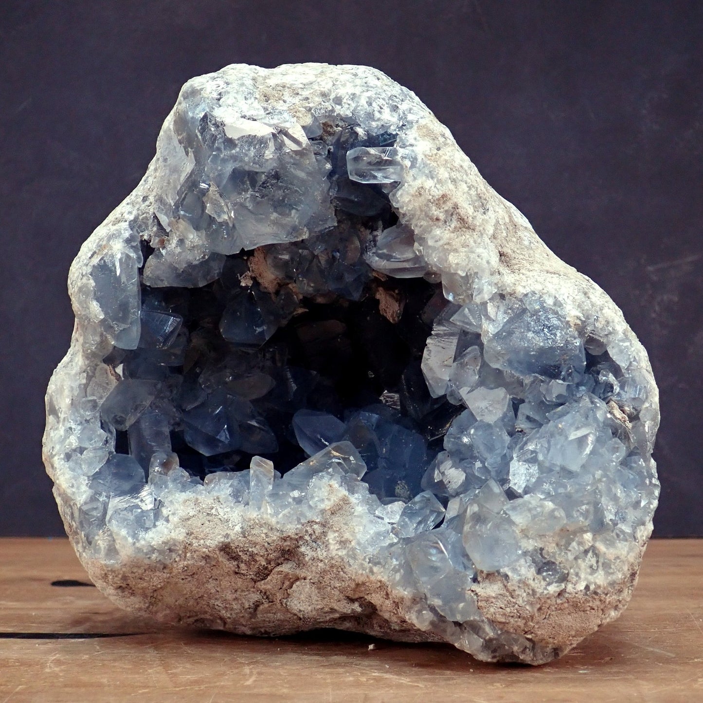 Celestit Druse - 6539.91 g - 192×190×119 mm