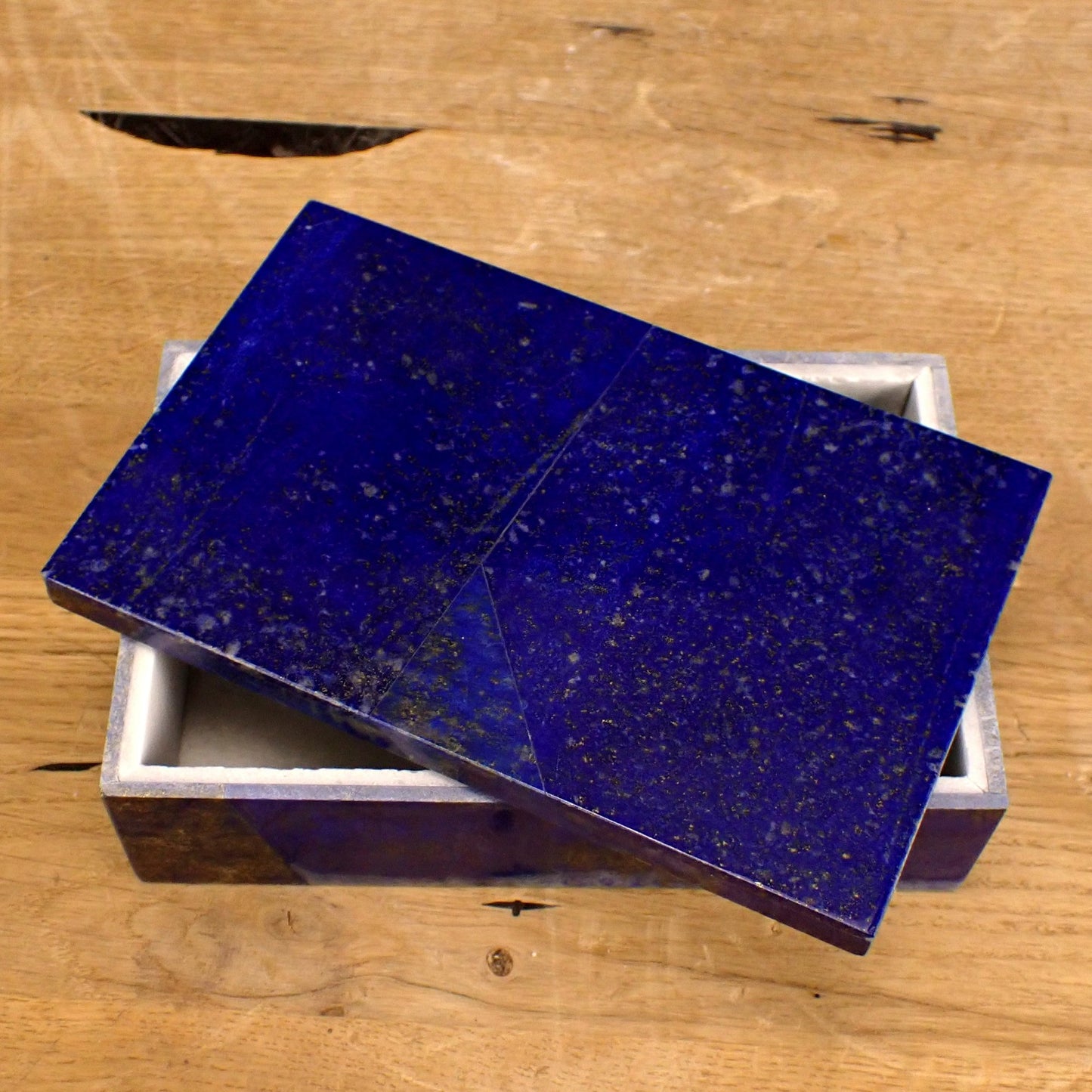 A++ Lapislazuli Schmuckkästchen/Box - 662,93g