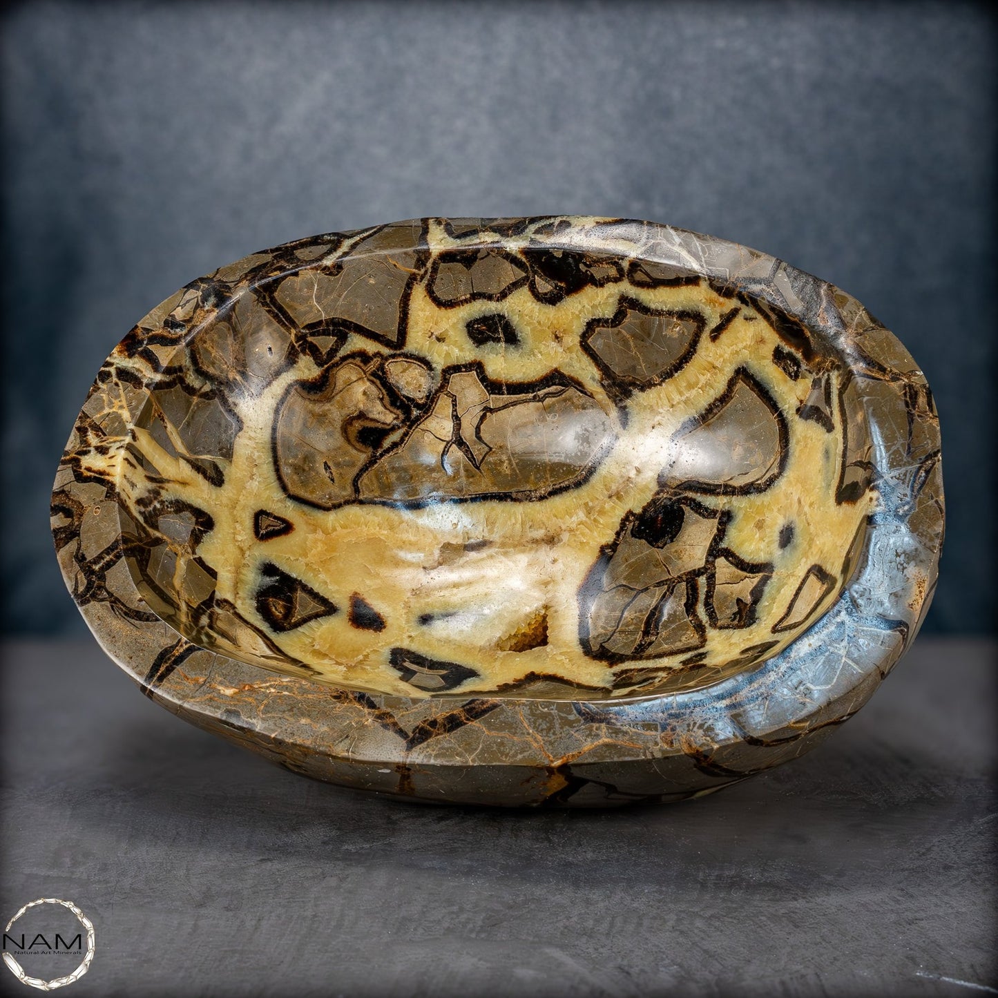 Große Natürliche Septarien-Kristall Schale/ Schüssel - 25491,63g