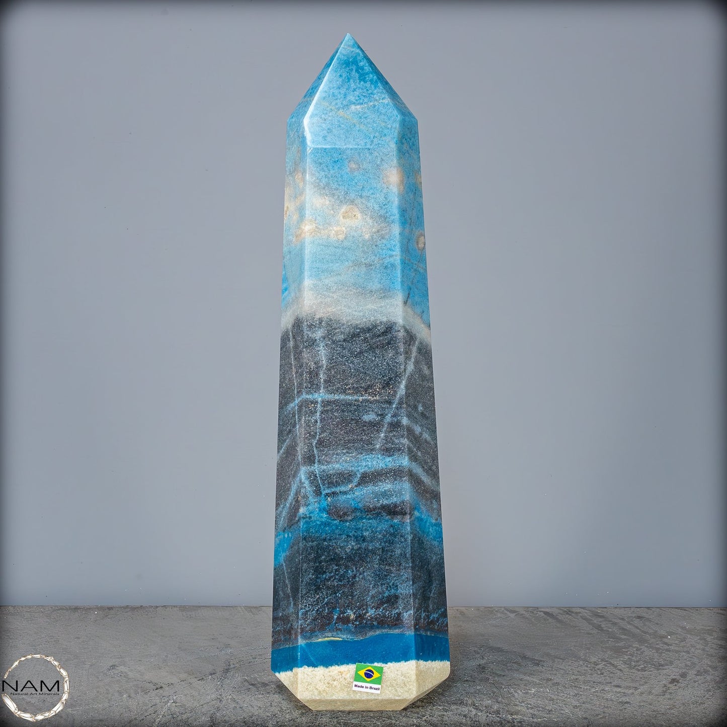 Großer Natürlicher Trolleit-Kristall Obelisk aus Brasilien - 3929,95g