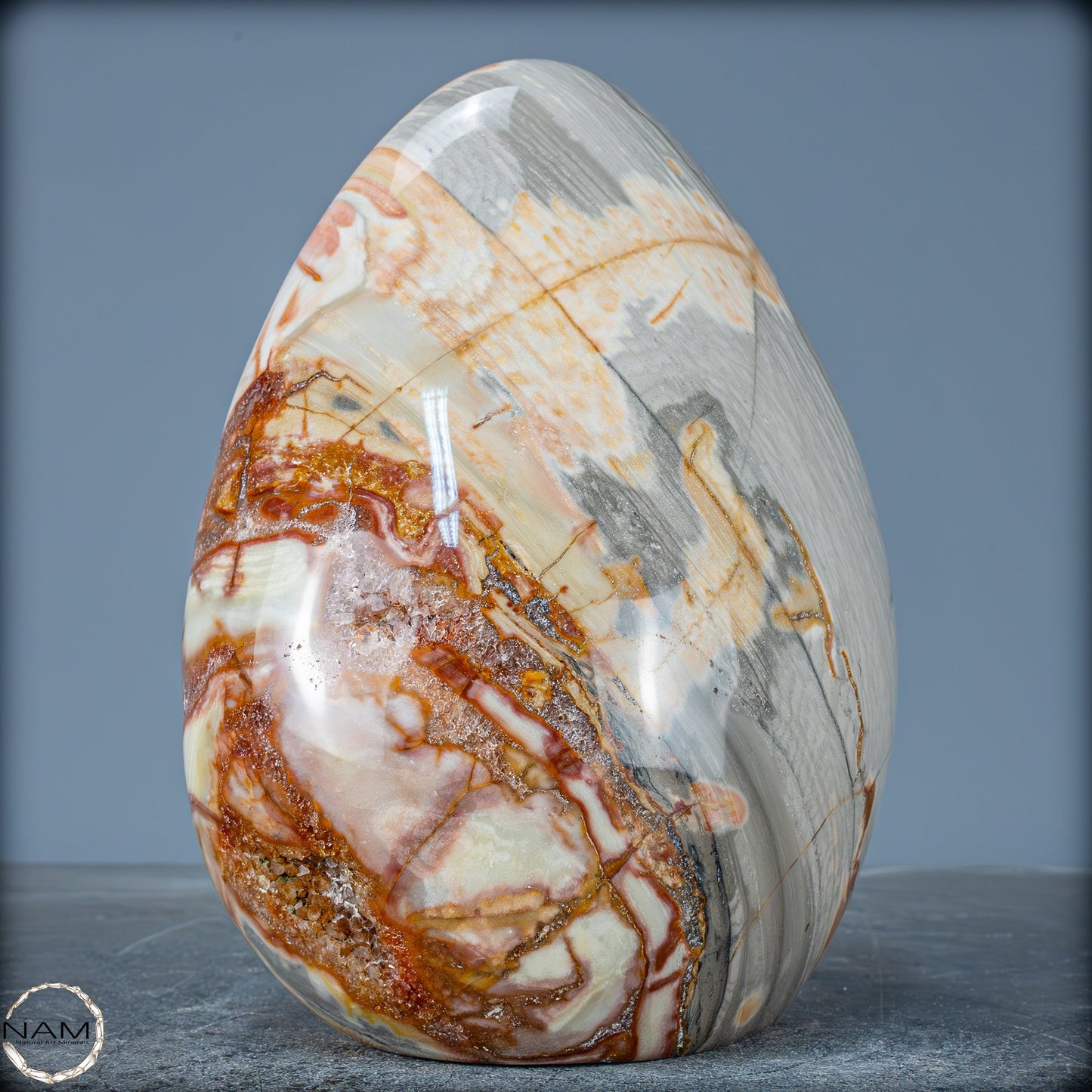 Natürliche Polychrome Jaspis Kristall-Freiform - 3171,46g