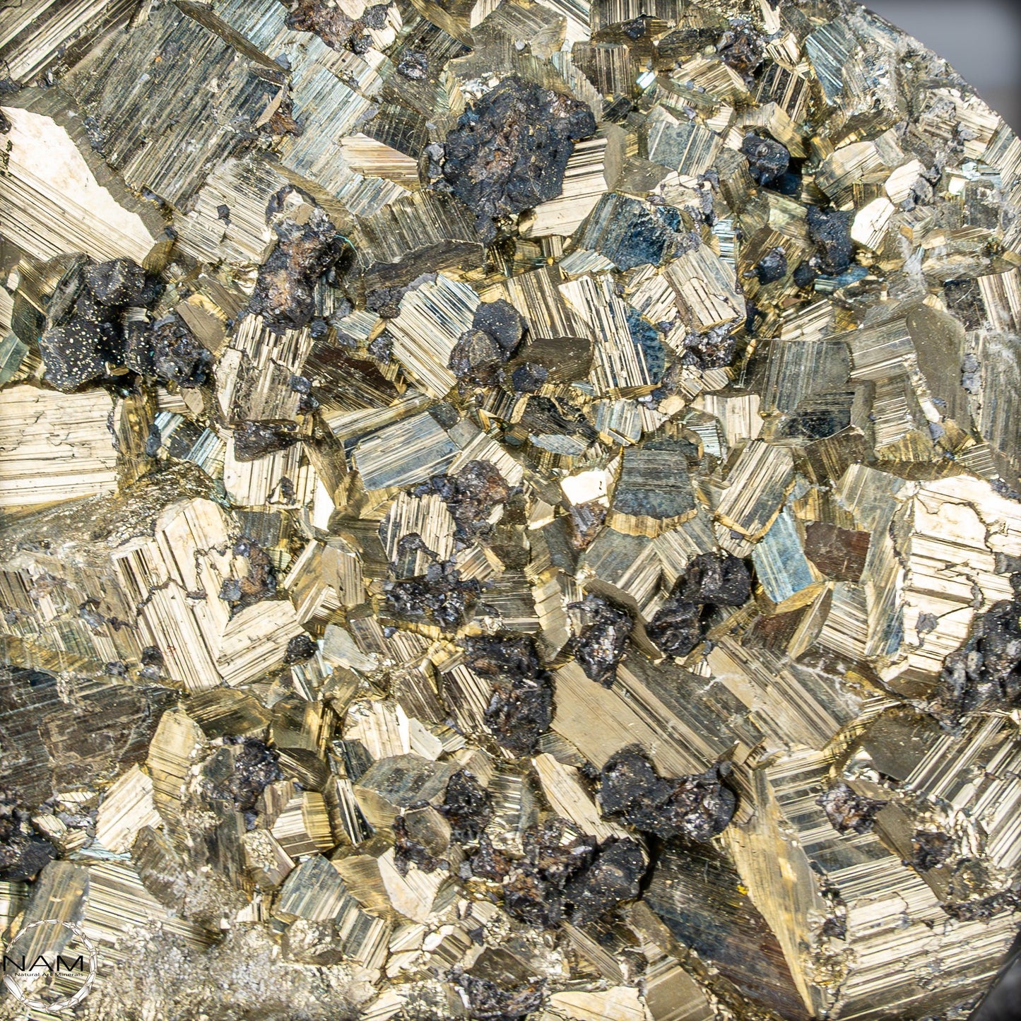 Natürliches Pyrit, Quarz und Galena Kristall Herz/Druse - 2721,21g