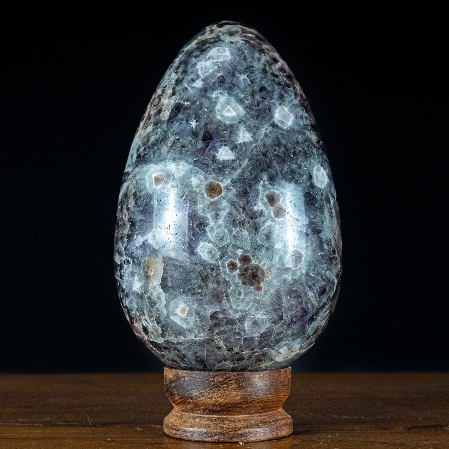 Natürliches Prasiolite-Amethyst Ei aus Uruguay - 4867,29g