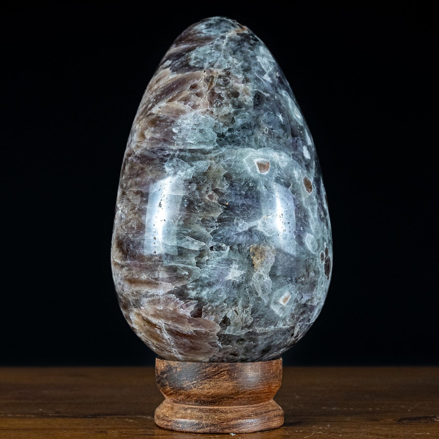 Natürliches Prasiolite-Amethyst Ei aus Uruguay - 4867,29g