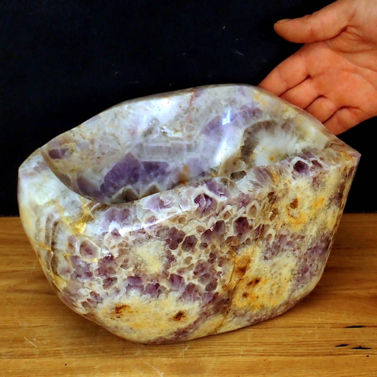 Große Amethyst-Quartz Drusen-Schale - 9168,81g