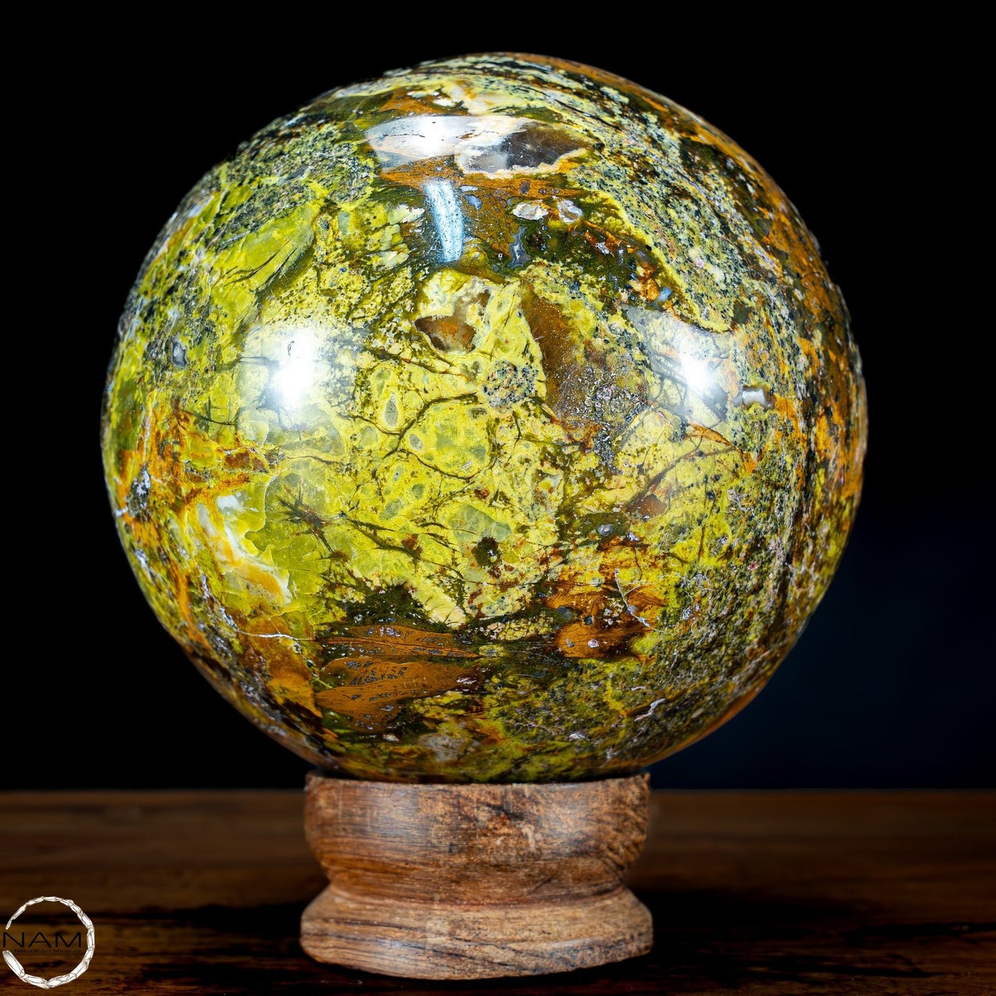 Natürliche Grüne Opal-Kristall Kugel - 5491,53g - 175mm