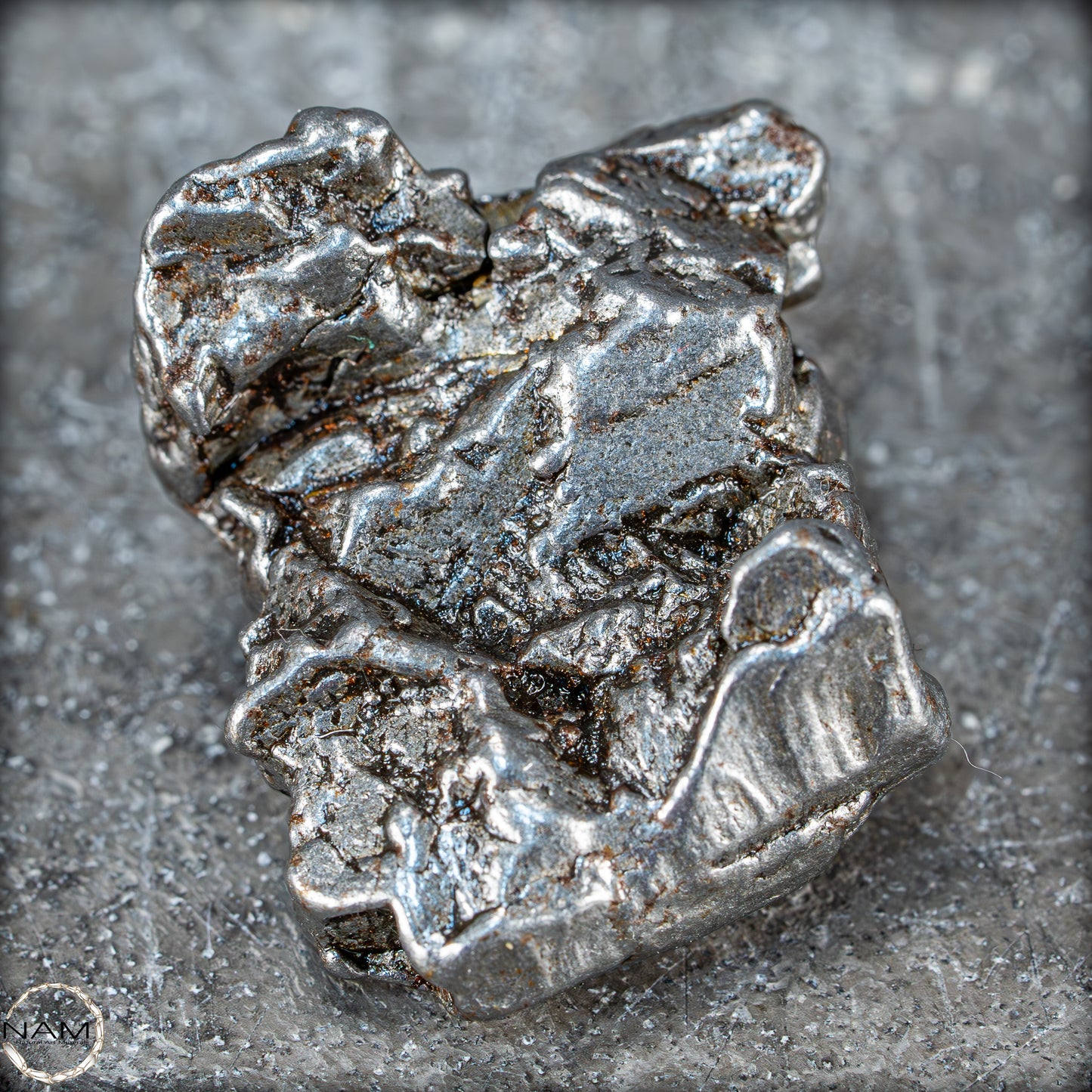 Natürlicher Meteorit Campo Del Cielo, Argentinien - 23,07g
