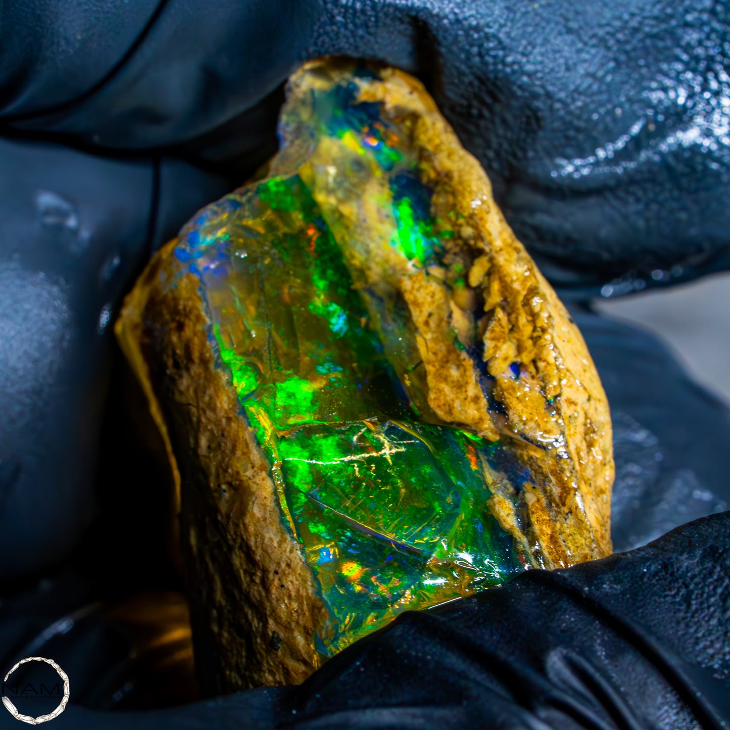 Seltener Natürlicher Großer Kristall-Opal, Äthiopien -12,49g