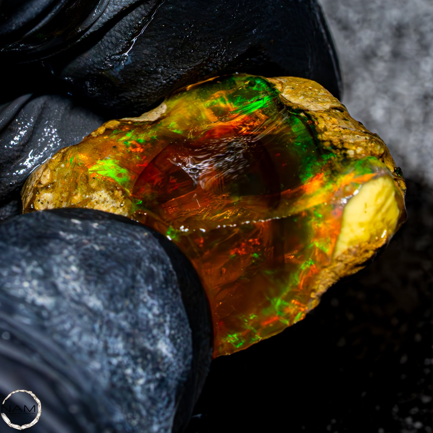 Seltener Natürlicher Großer Kristall-Opal, Äthiopien - 65,05 ct
